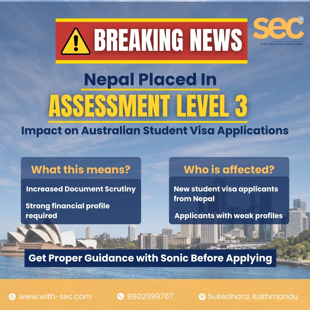 Sonic - 🚨 Important Update for Australian Student Visa Applicants 🇦🇺 ...