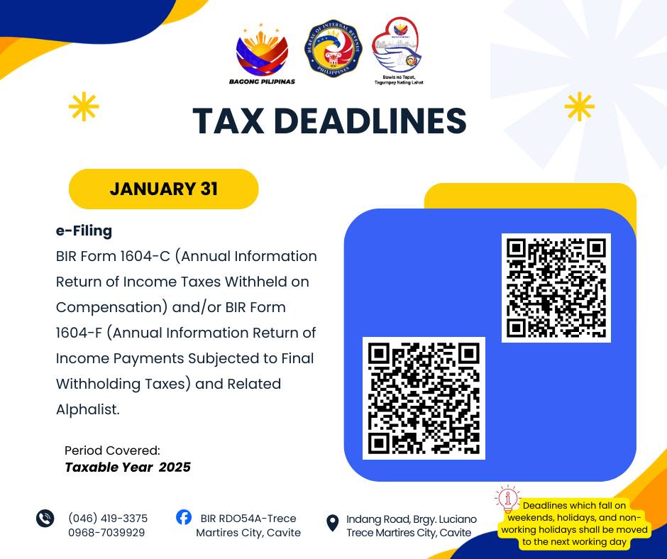 BIR RDO 54A - Trece Martires City, Cavite | Trece Martires