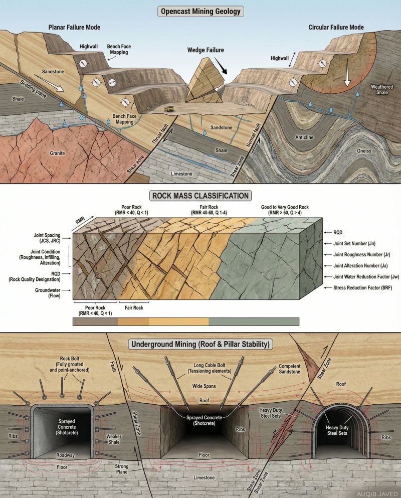 Geodescubre - 🧱 Geología estructural e ingeniería: la... | Facebook