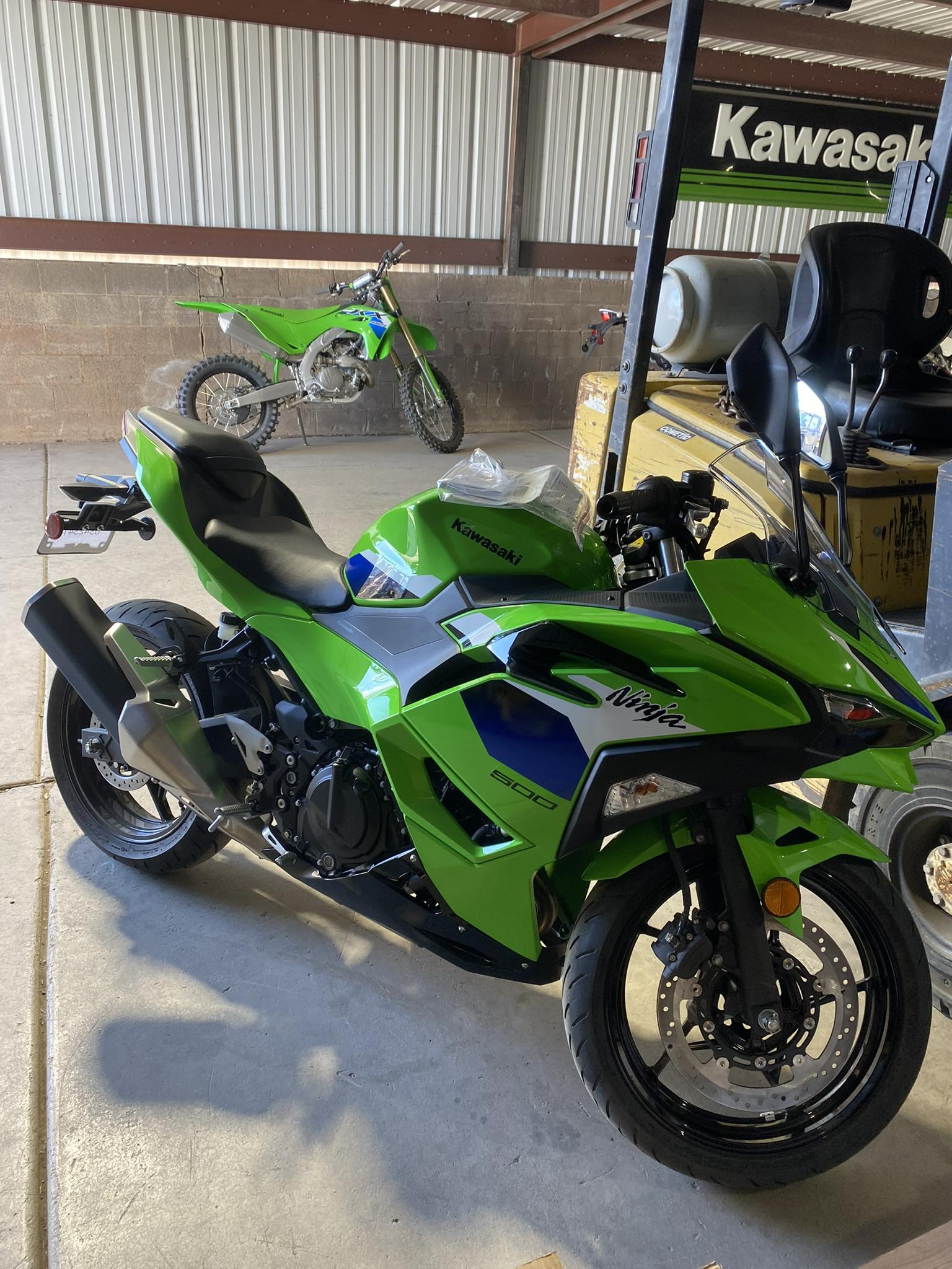 Huge shout out to Austin for picking up a brand new 2026 Kawasaki