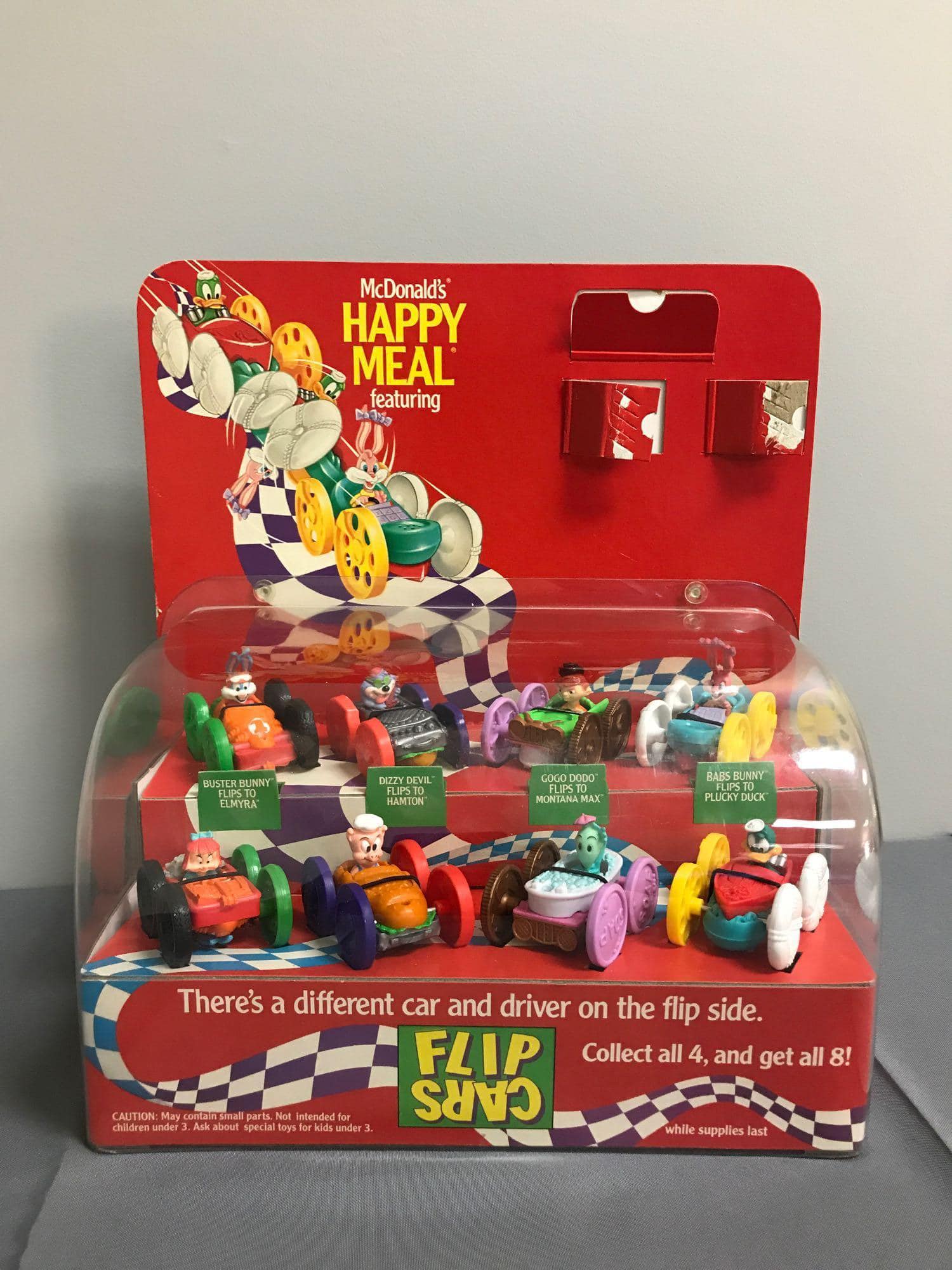 1990 Tiny Toons McDonald's Happy Meal Display Case!!! #tinytoons