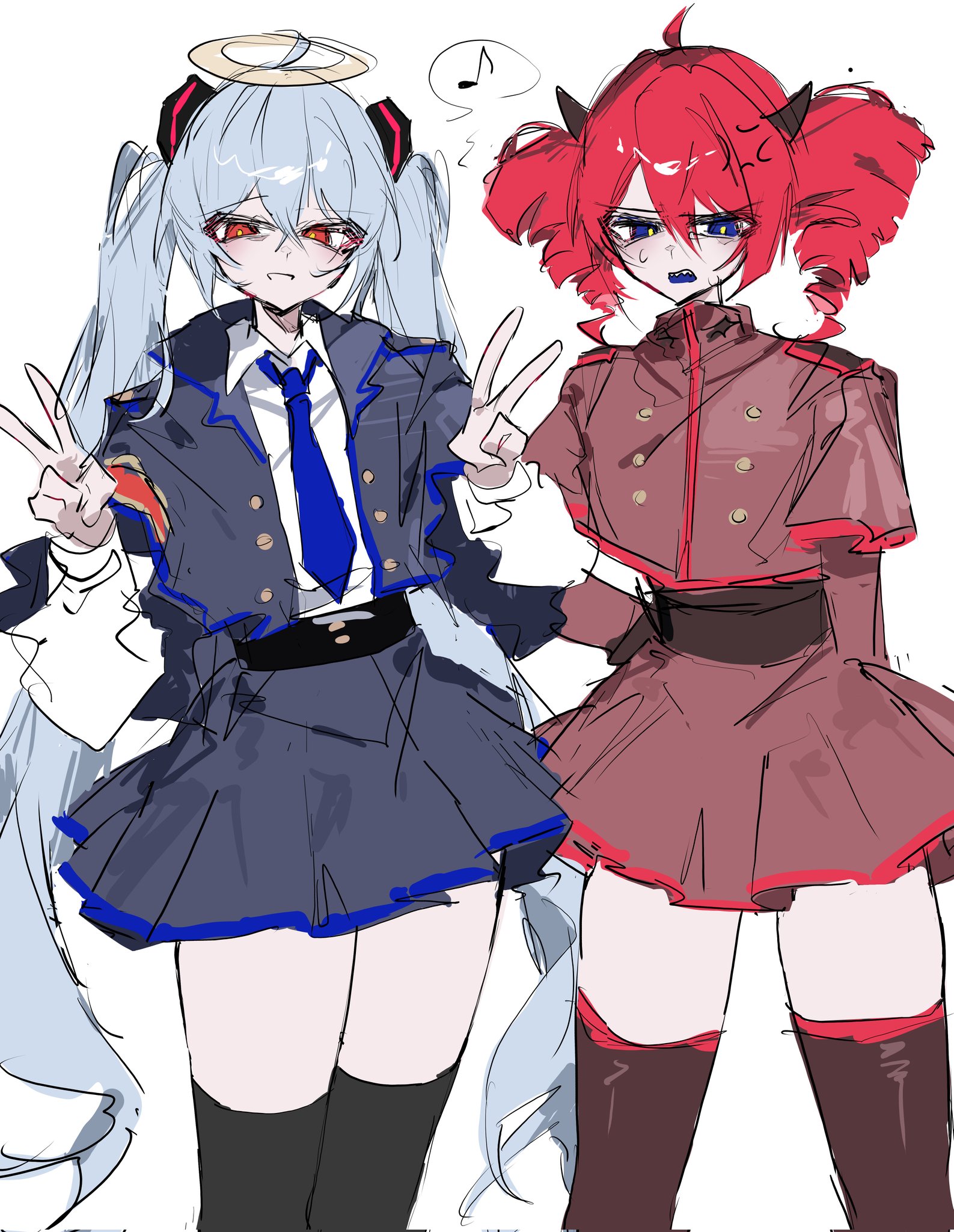 重音テト #初音ミク
