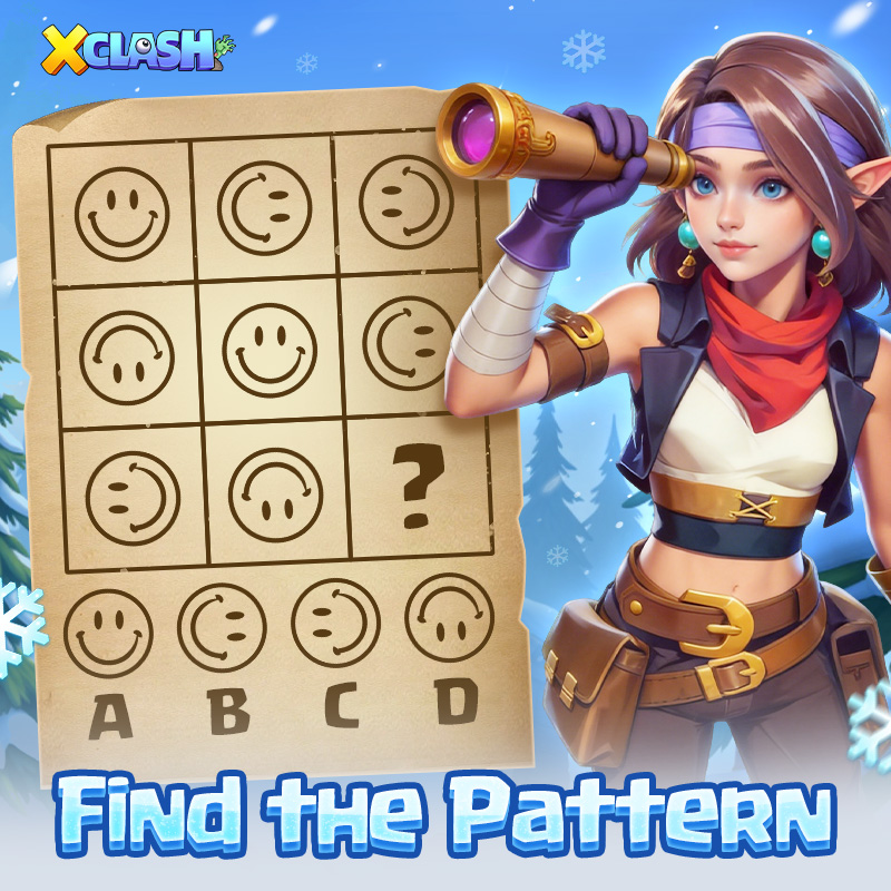 X-Clash - Can you spot the pattern and figure out what comes next? 🤔 ...