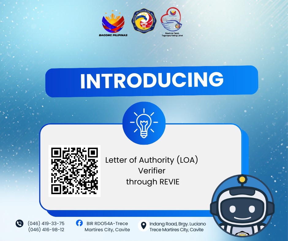 BIR RDO 54A - Trece Martires City, Cavite | Trece Martires