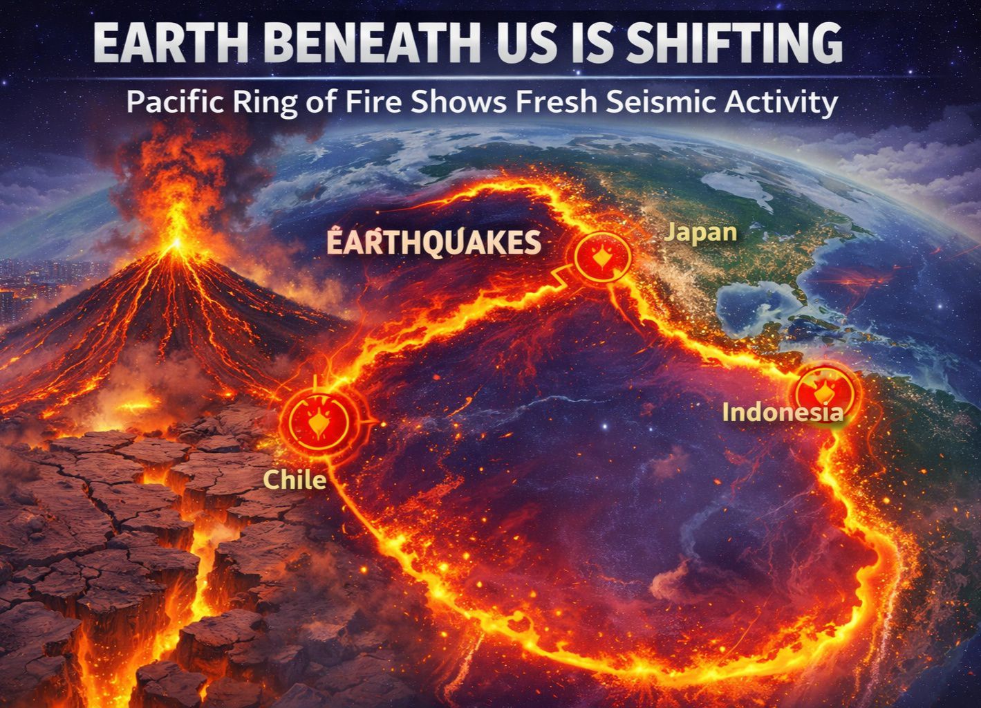 Active - 🌍 Earth Beneath Us Is Shifting: Pacific Ring of Fire Shows ...