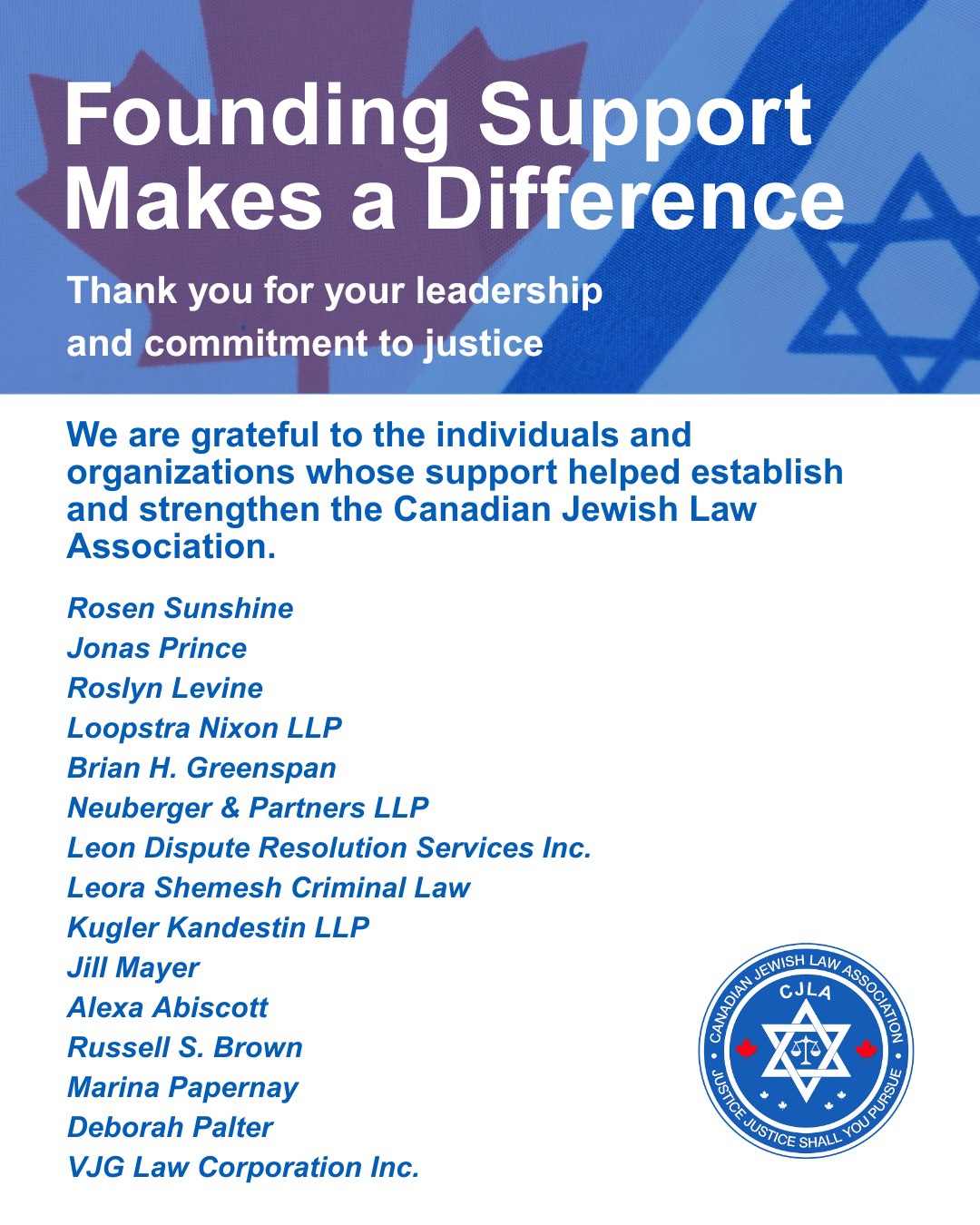 Canadian Jewish Law Association