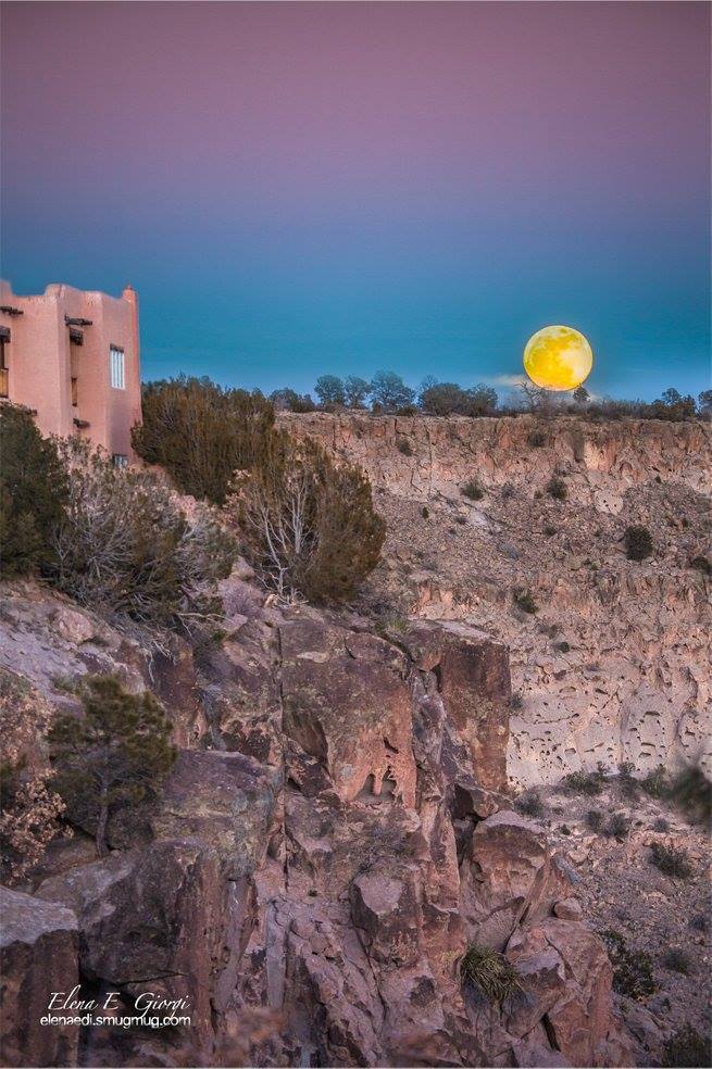 I Love - How cool is the shot of the moon perfectly perched on the ...