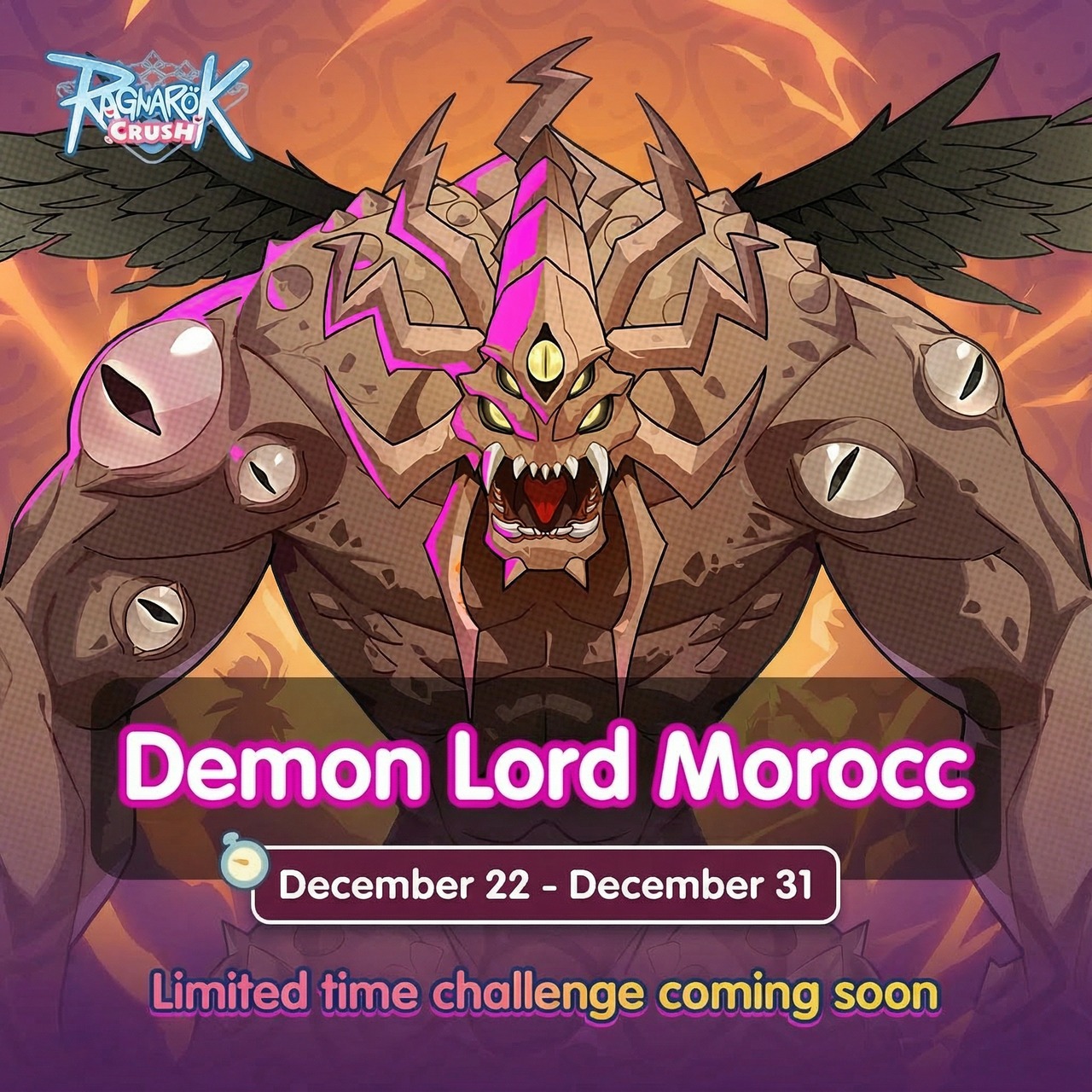 Ragnarok - 🔥 【Demon Lord Morocc·Reinvasion】Limited-Time Event! 🔥 🗓️ ...
