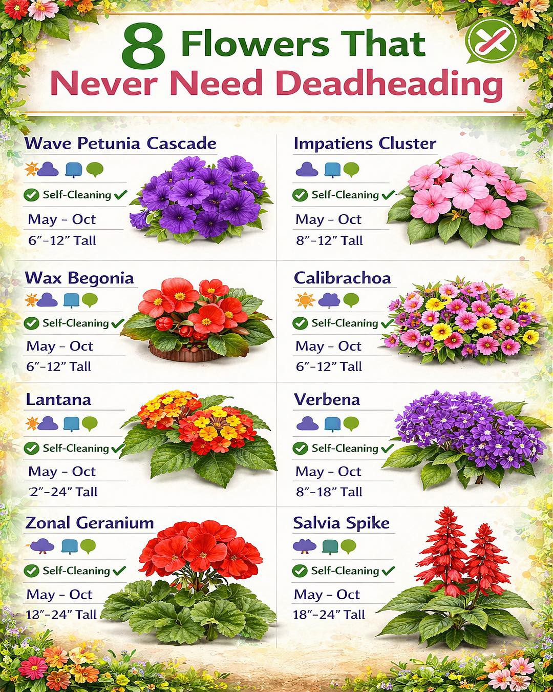 Easy to grow hard-to-kill flowers for a low-maintenance garden