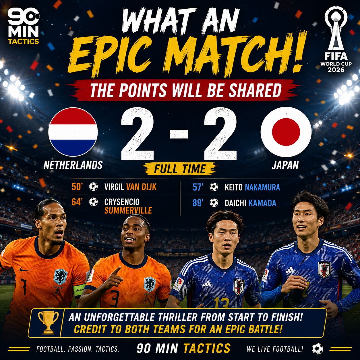 FIFA 2026 日本 vs スウェーデン ピンバッジ 2個セット FIFA 2026 日本