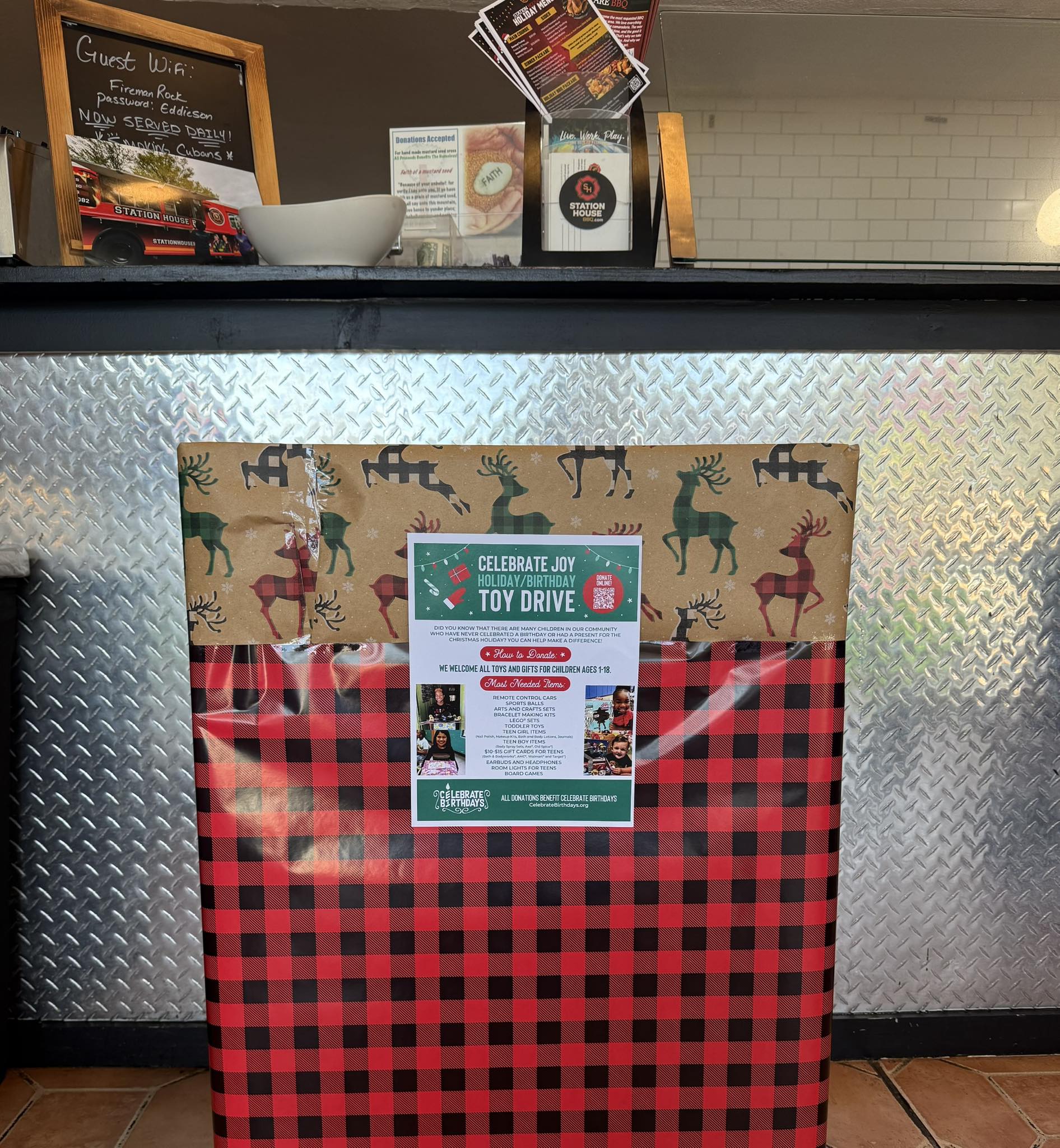 A Servants - Our Celebrate Birthdays toy drive donation box is BACK ...