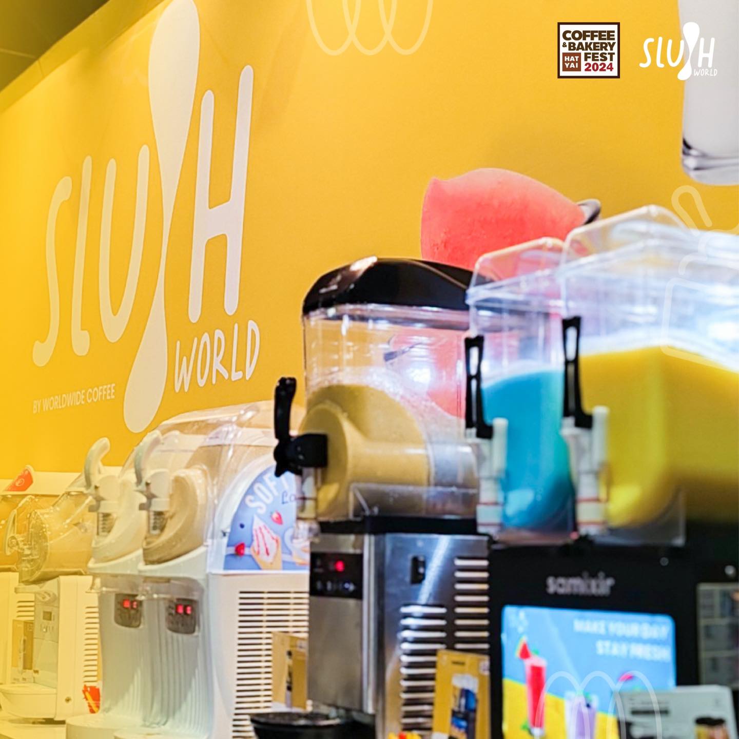 Slush World - มาพบกันต่อกับ DAY 2 💛 ในงาน COFFEE & BAKERY...