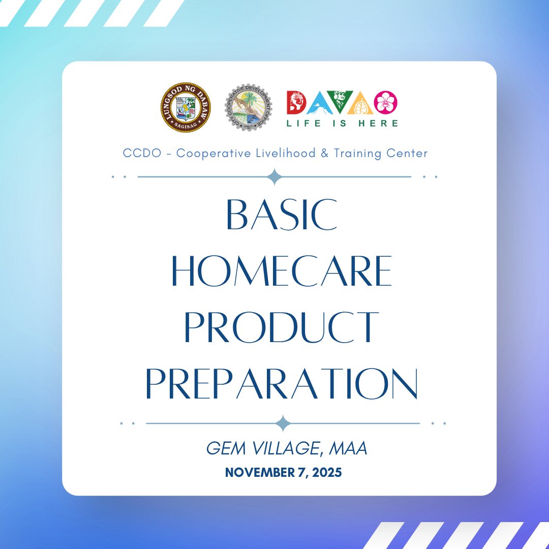 CCDO - Cooperative Livelihood & Training Center | Davao City