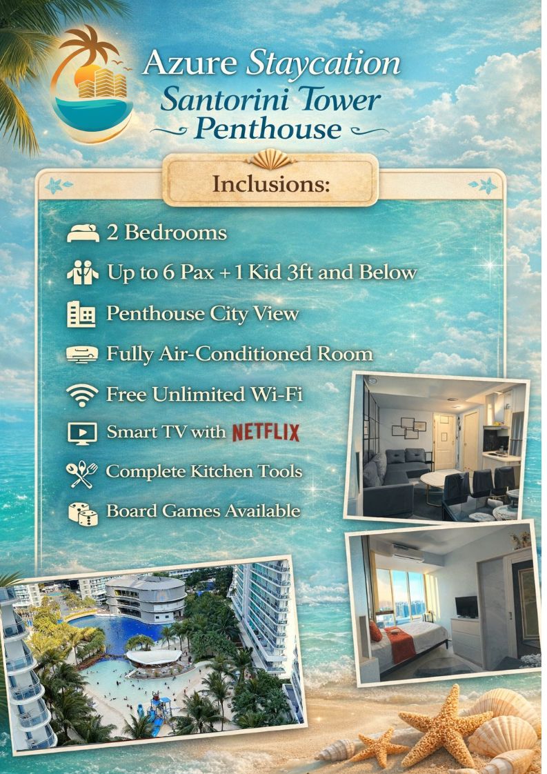 Celestial Shores Staycation | Parañaque