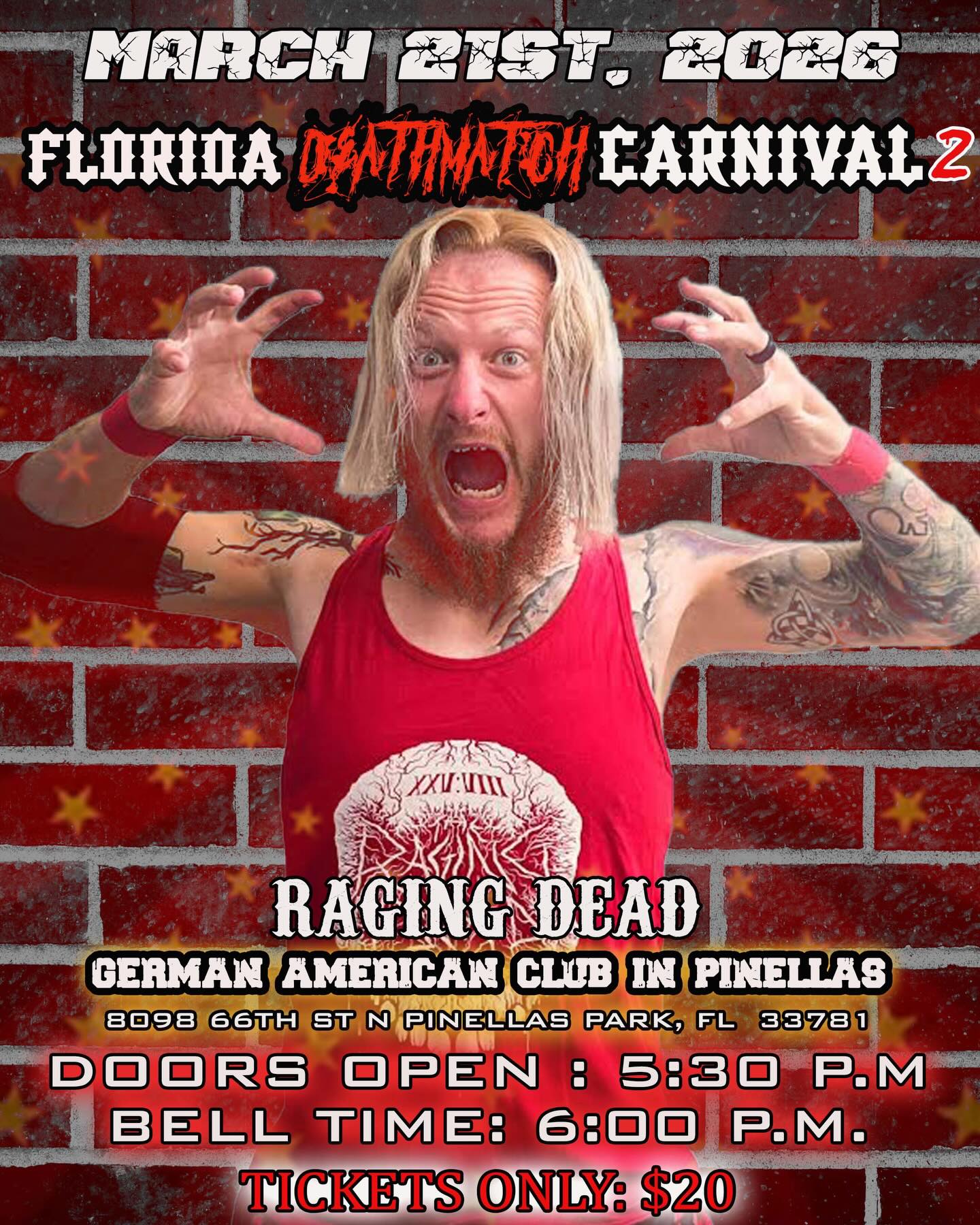 This man has making his... - Florida Deathmatch Carnival | Facebook