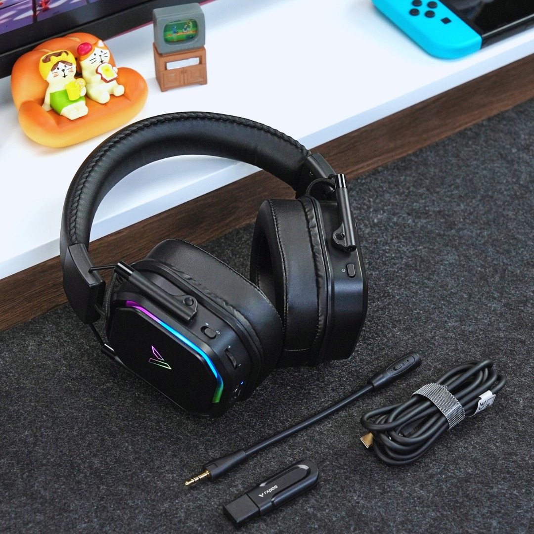 Rapoo - 🎧 Unleash Next-Level Sound with #VH850🎧 🔹 Tri-Mode Connectivity ...