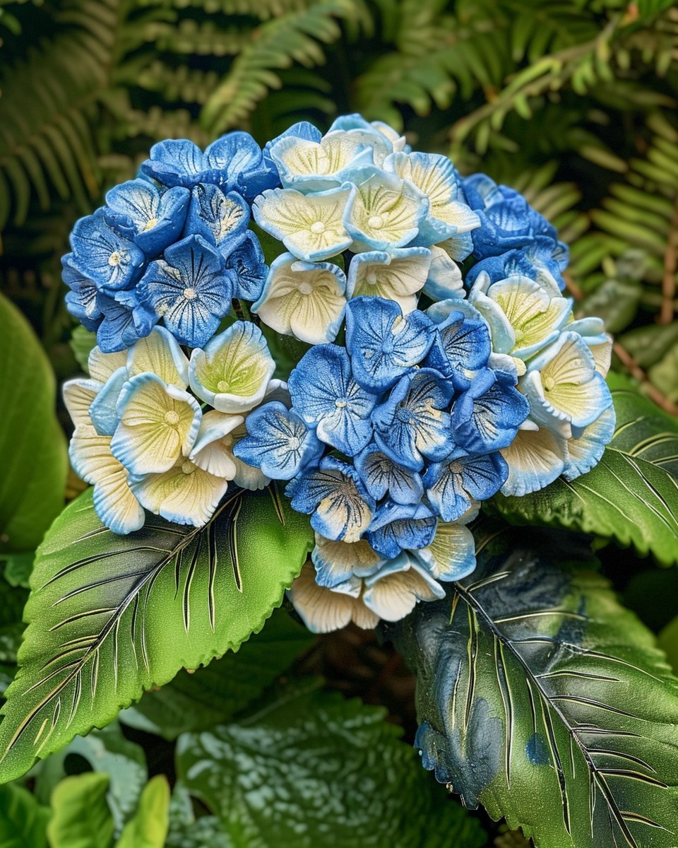 Hydrangea cluster for a tranquil garden