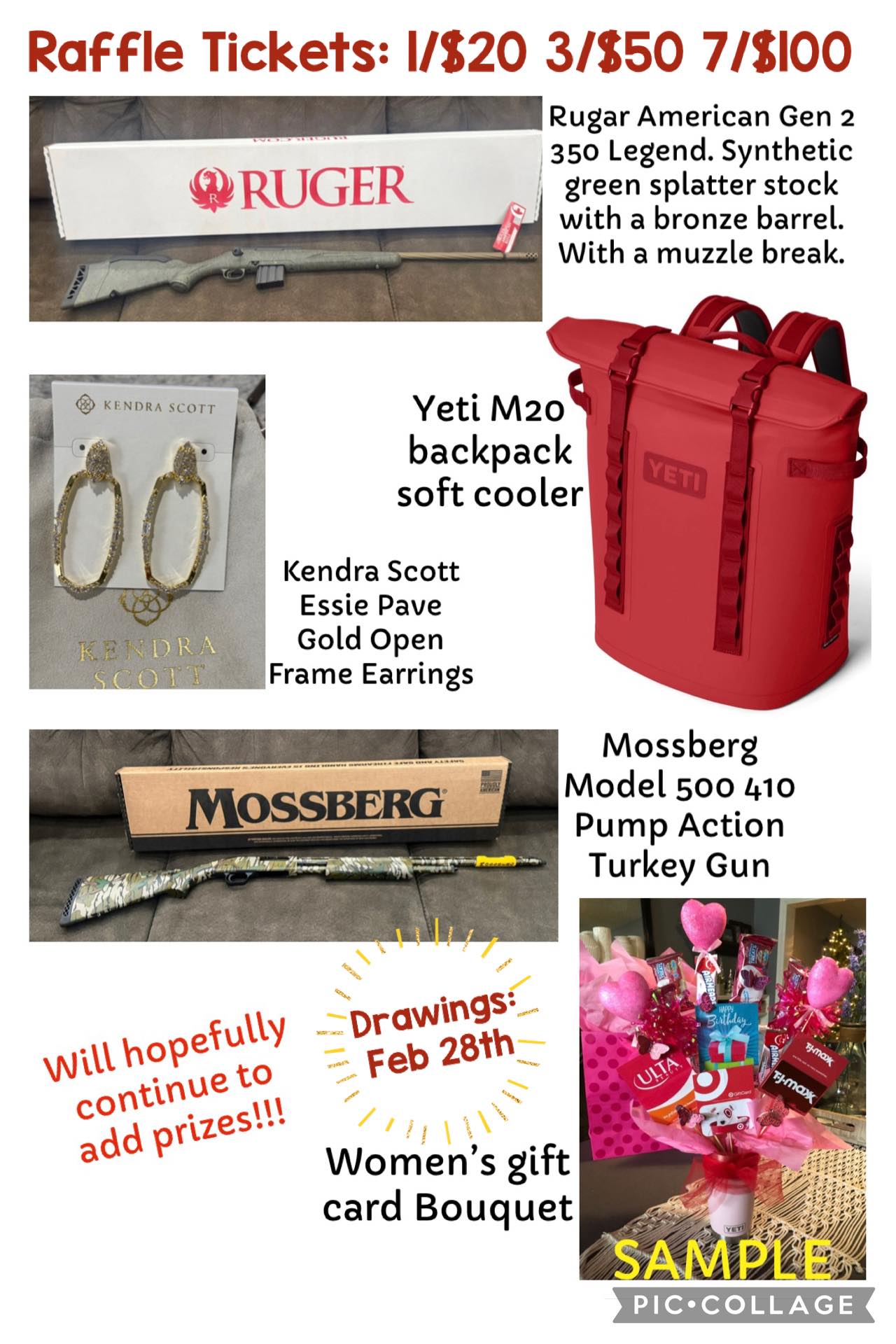 Arkansas - 🚨 RAFFLE PRIZES 🚨 🎟️ Tickets: 1/$20 3/$50 7/$100 ⚾️ All ...