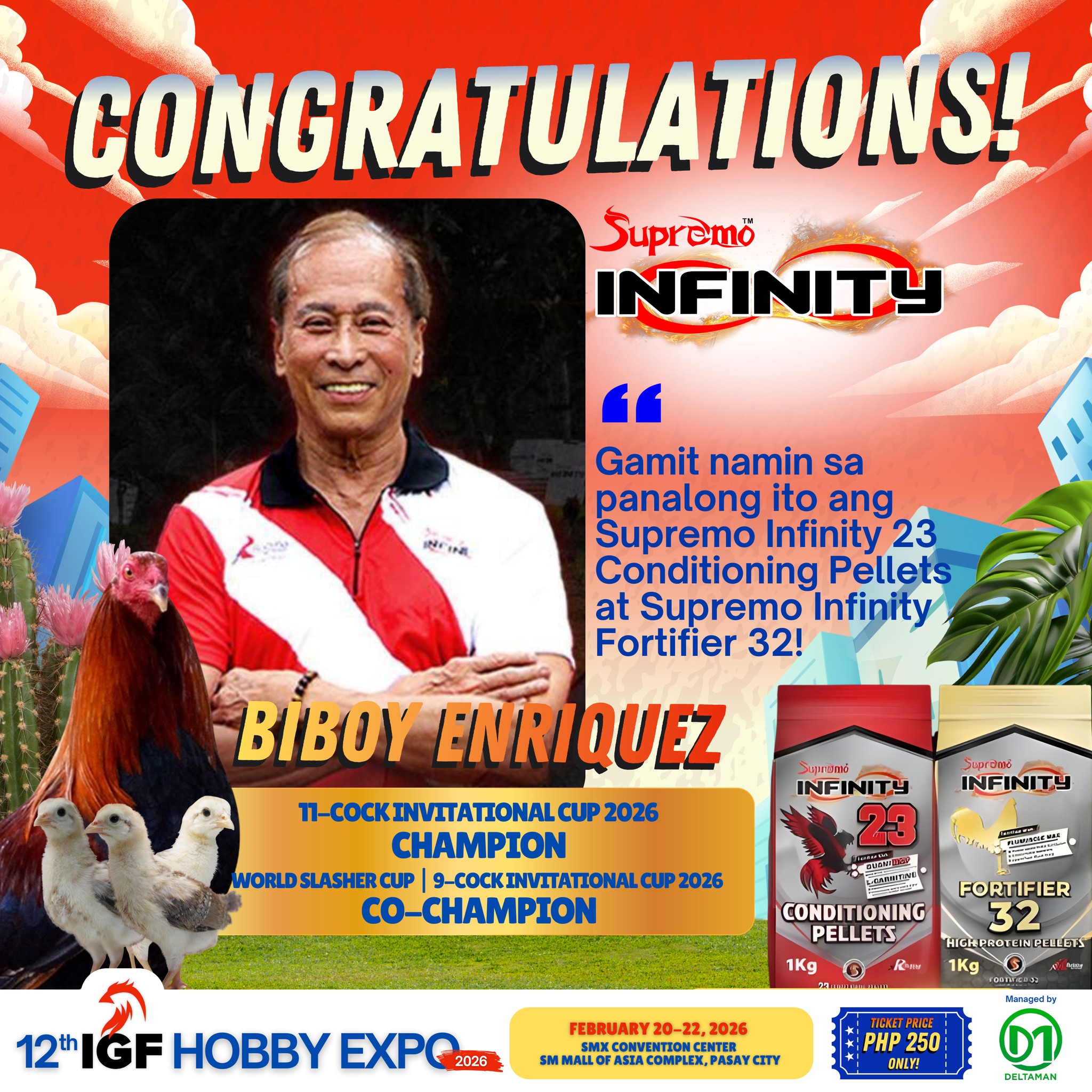 IGF - 𝗔𝗟𝗔𝗠𝗜𝗡 𝗔𝗡𝗚 𝗦𝗜𝗞𝗥𝗘𝗧𝗢 𝗡𝗚 𝗖𝗛𝗔𝗠𝗣𝗜𝗢𝗡! 🏆🐓 Ano ang sikreto sa likod ng ...