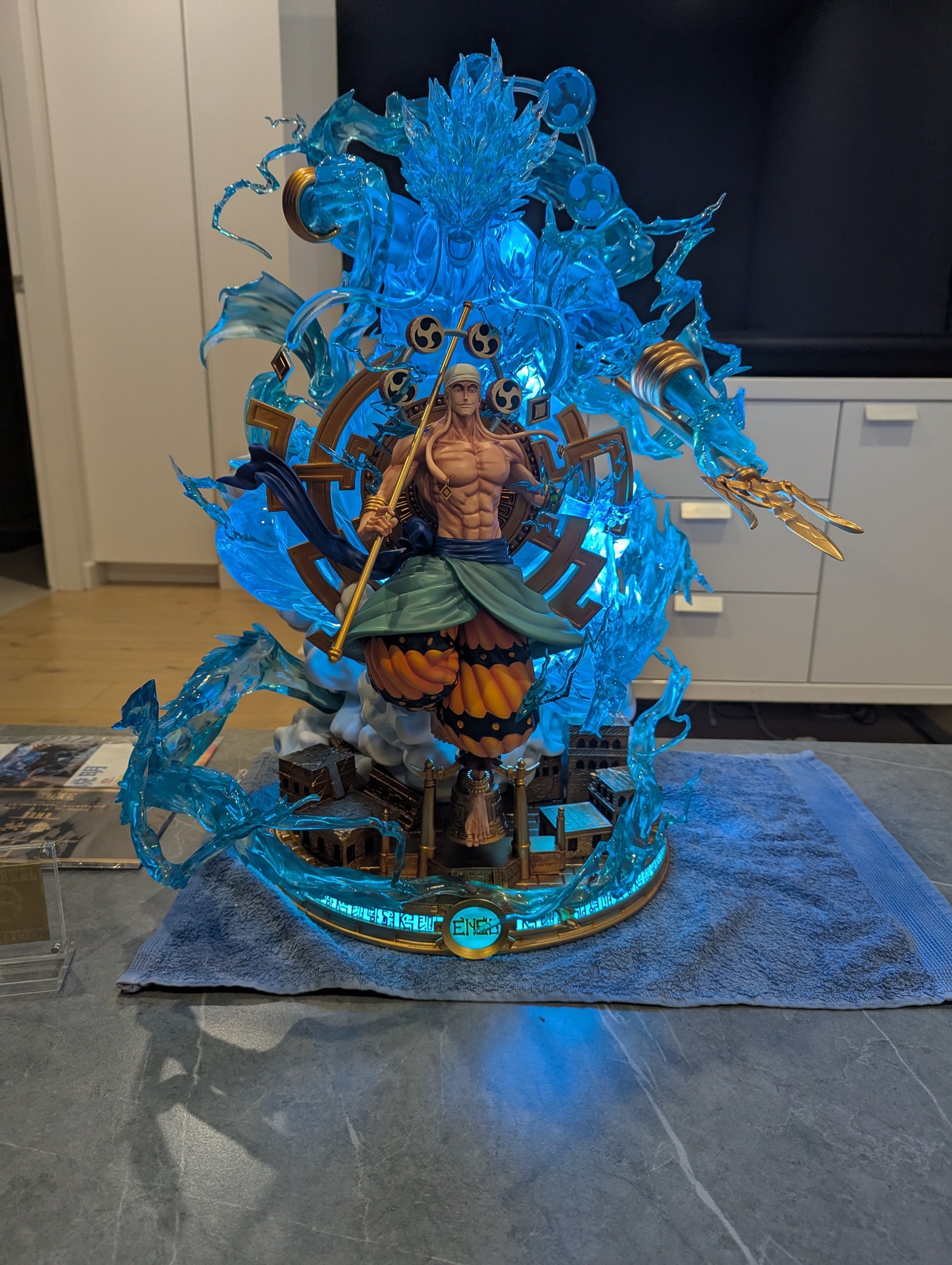 Hexapus Jimei Palace Enel statue arrives with mould issue
