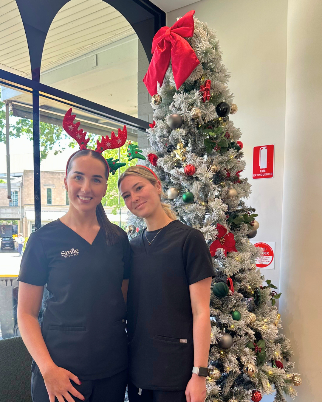Smile - The tree is here, our smiles are big, and the end-of-year ...