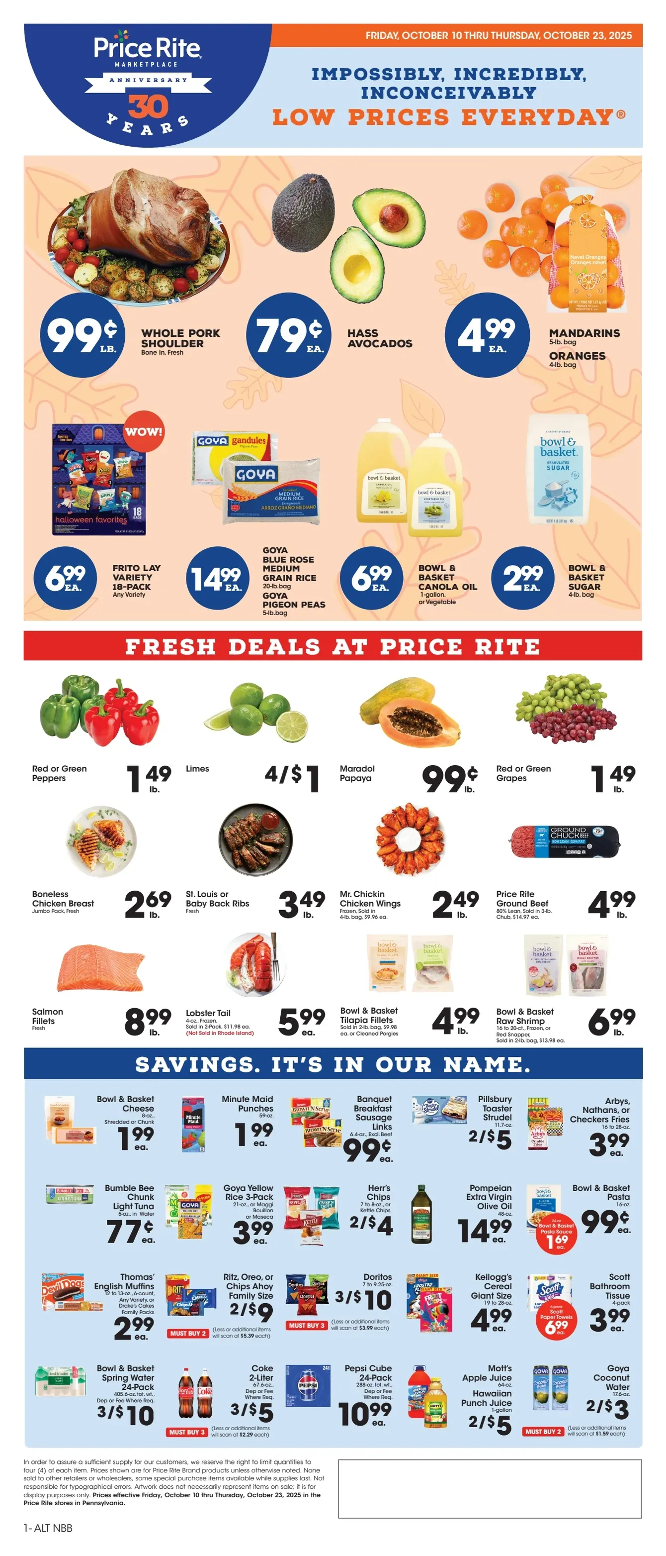 ShopRite Weekly Ad Preview 2025 | ## Price Rite Flyer (10/10/25 – 10/23 ...