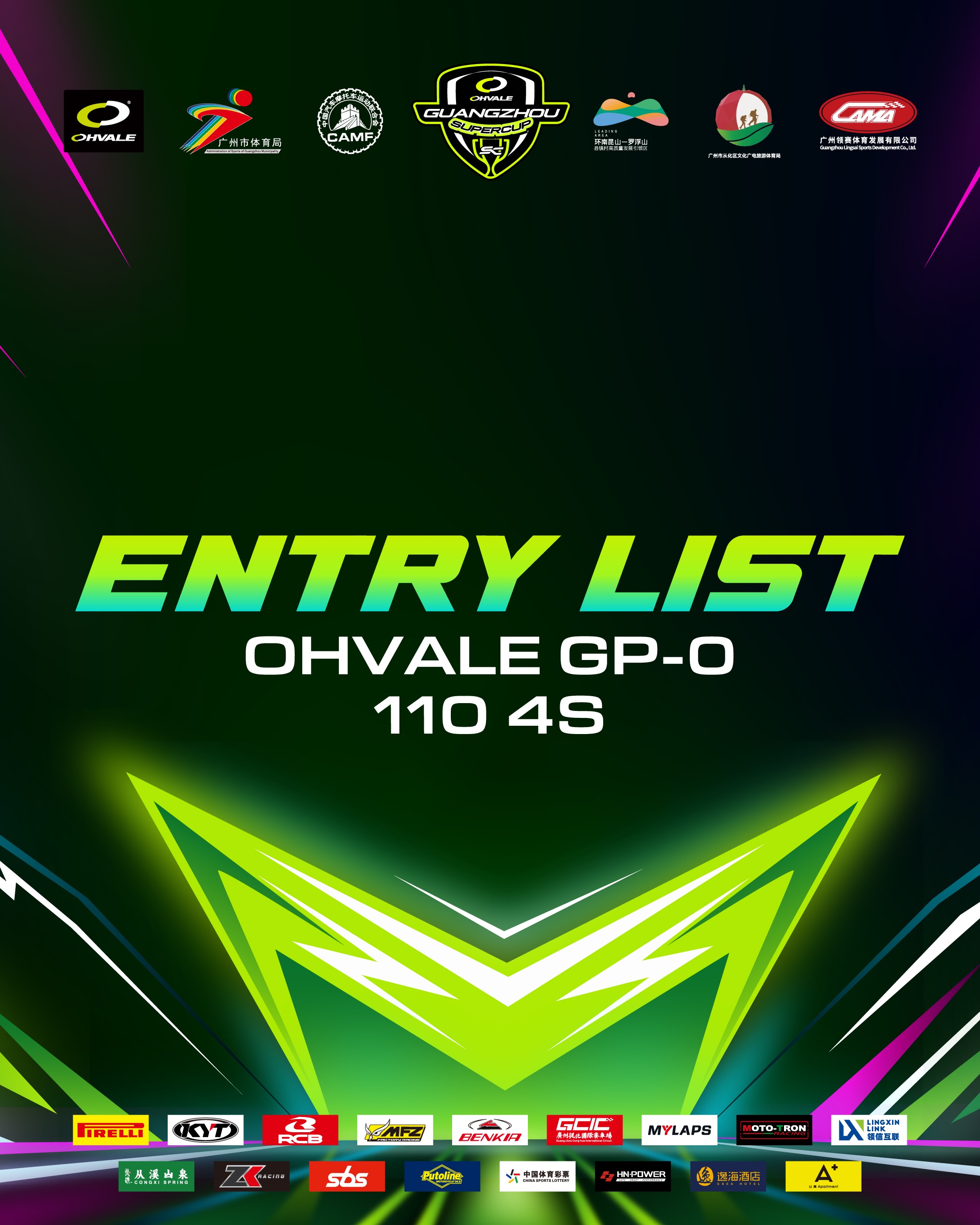 ENTRY LIST | Ohvale GP-0 110 4S 🏁 Check out the entry list for