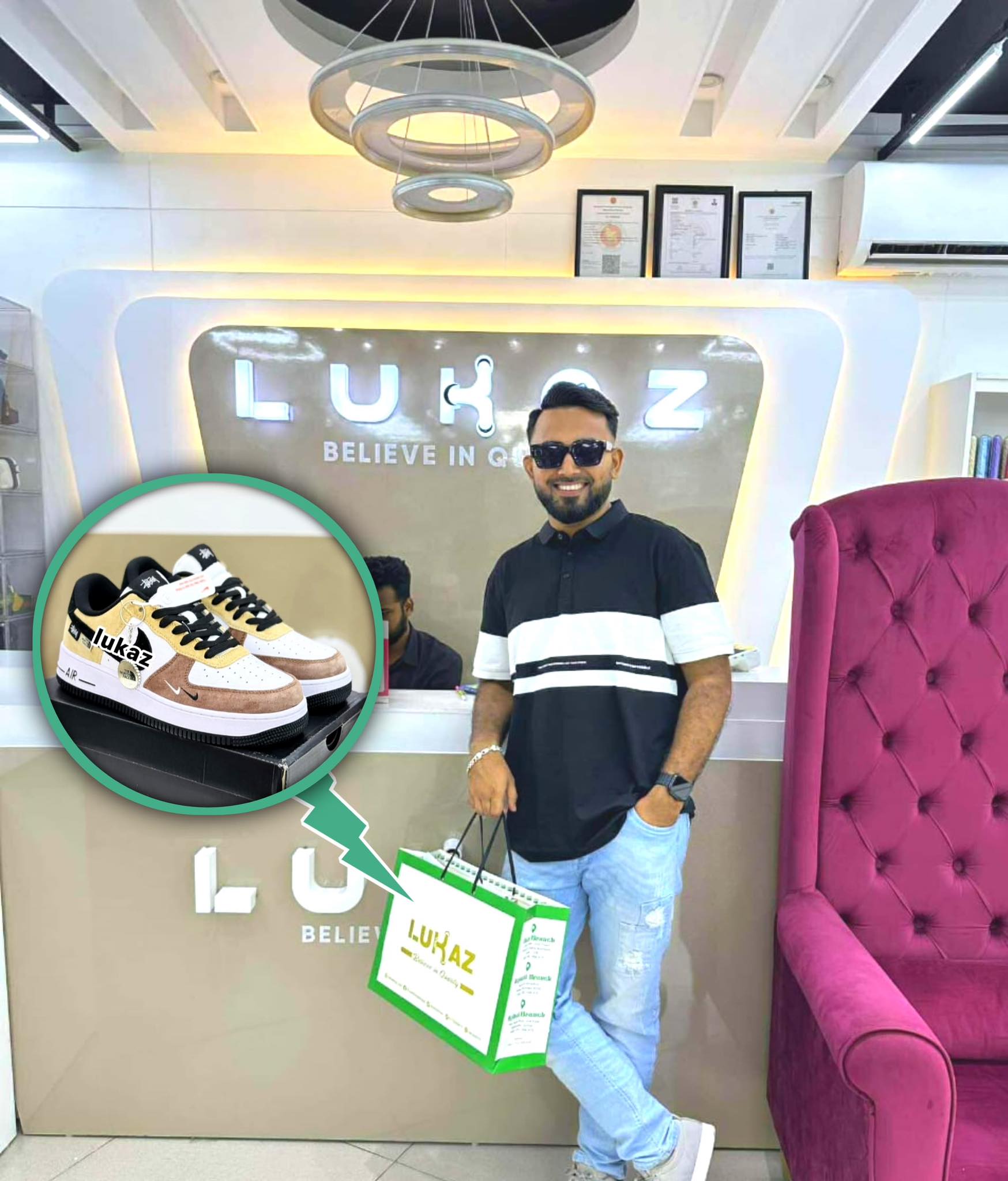 LUKAZ - LUKAZ is the definition of class. 👑 #lukazsneakers | Facebook