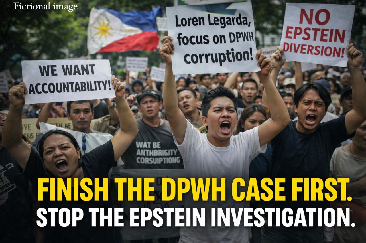 Pinas - STOP THE DISTRACTION. FINISH THE DPWH CASE FIRST. Senator Loren ...