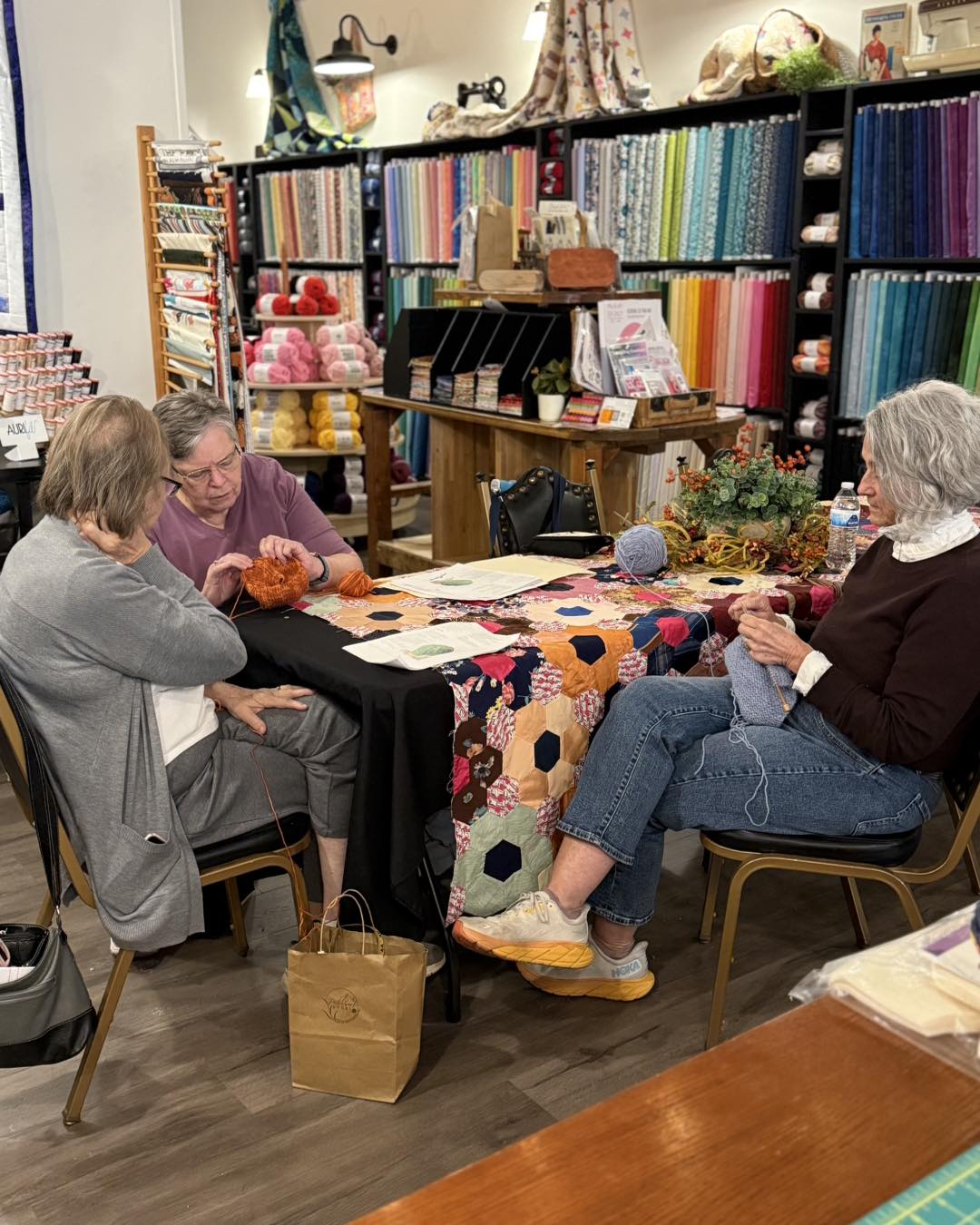 Patchwork & Purl... - Patchwork & Purl - Quilt & Yarn Studio