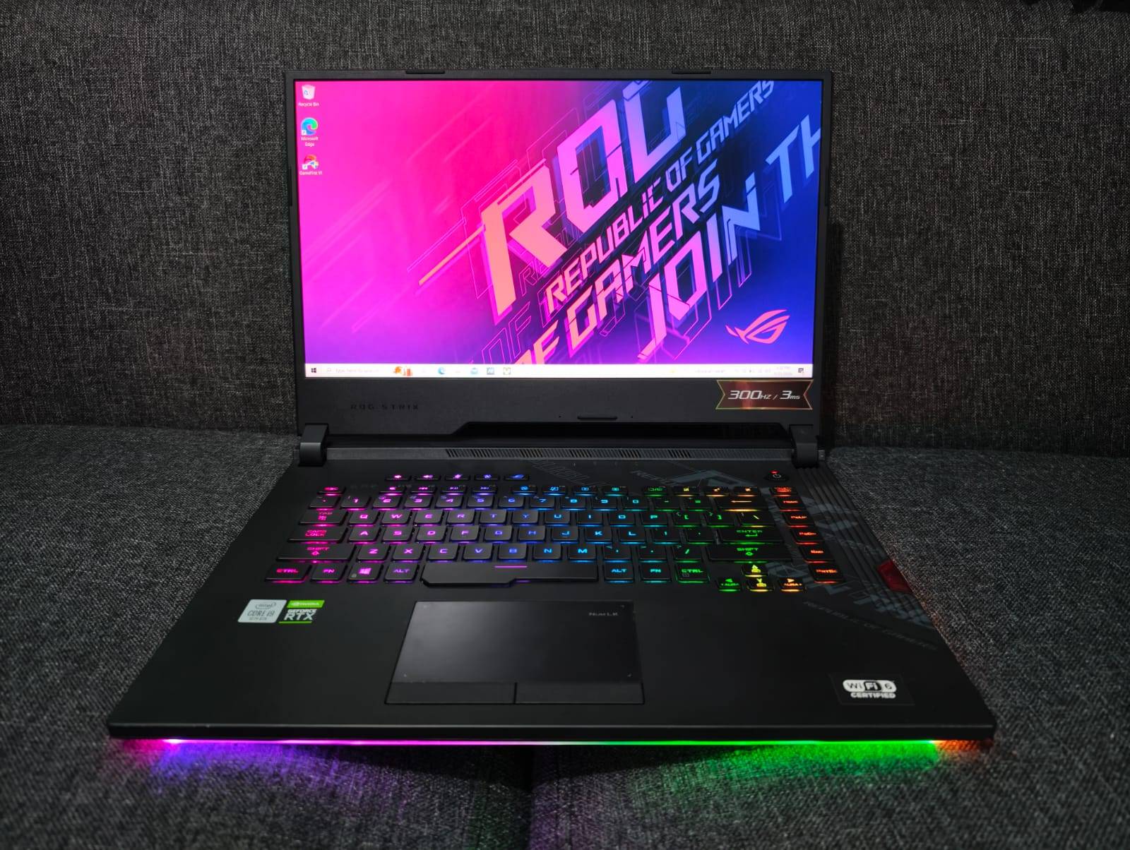 Asus ROG Strix G532L Intel core i9-10980HK Nvidia RTX 2070 Super 