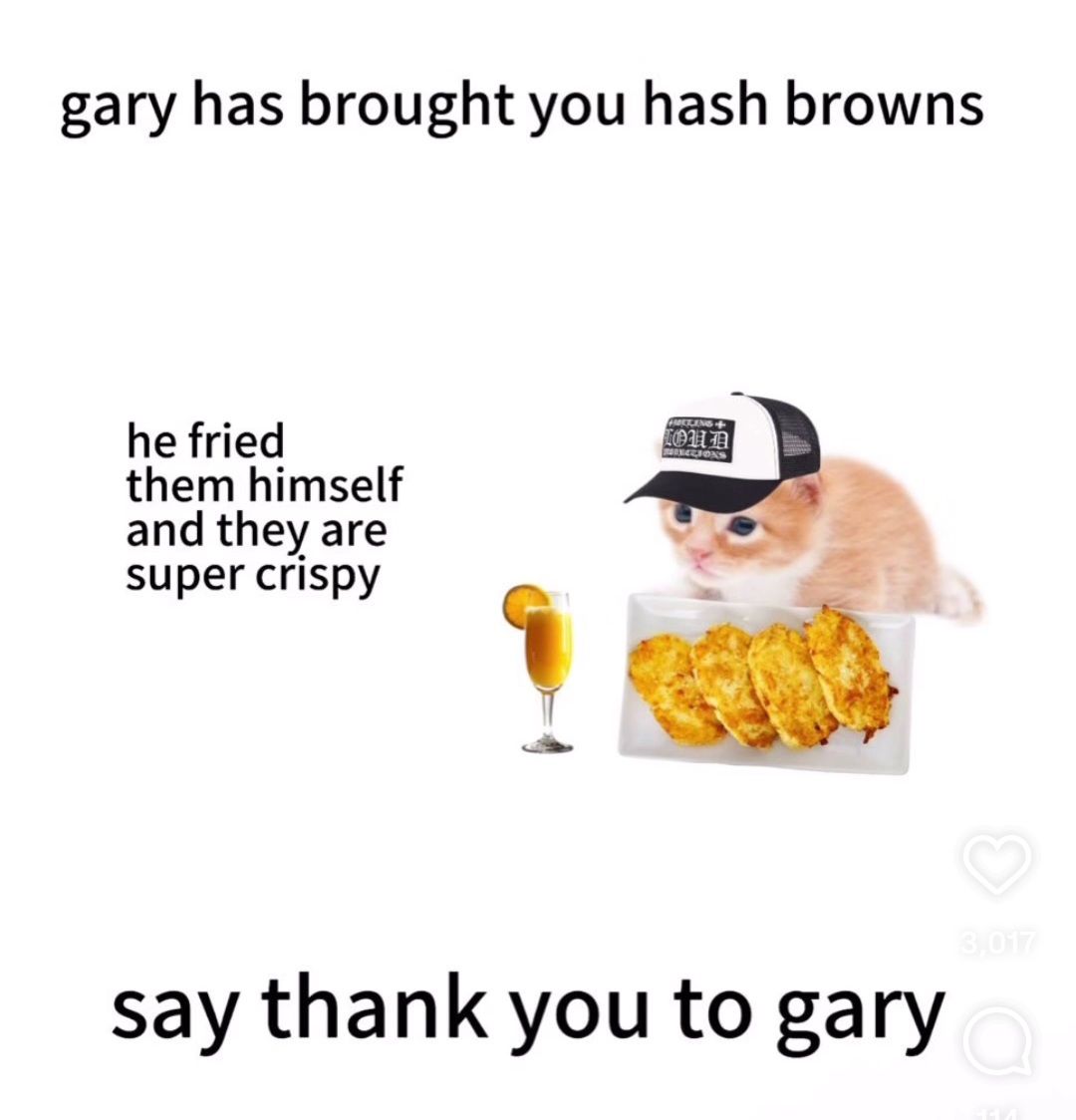 The Daily - Gary made some golden hash browns for everyone. | Facebook