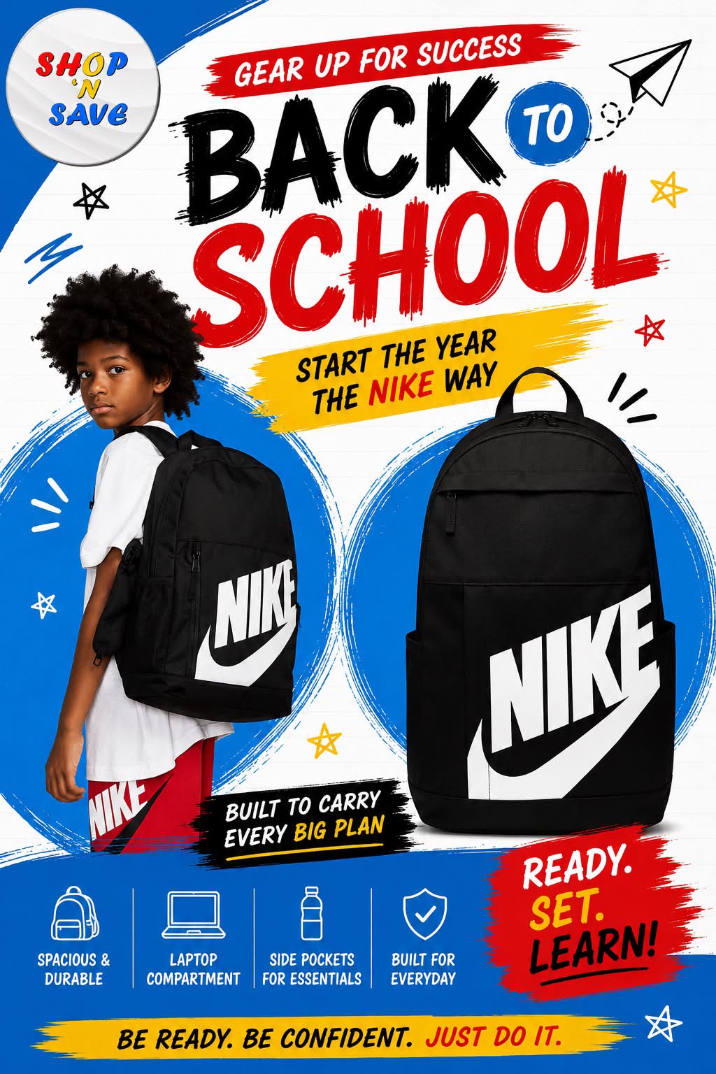 nike backpack back to school Amazon.com | Black Medium - School, Sports, or Casual Use - Black, Polyester, 21L, 3 Compartments, Water Resistant, Unisex, One Size Fits Most access items NIKE Unisex Academy Team Sports
