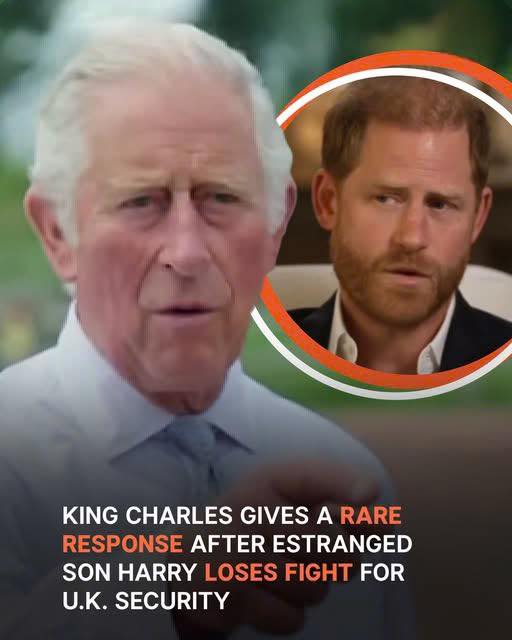 Royal - King Charles gives a rare response after estranged son Harry ...