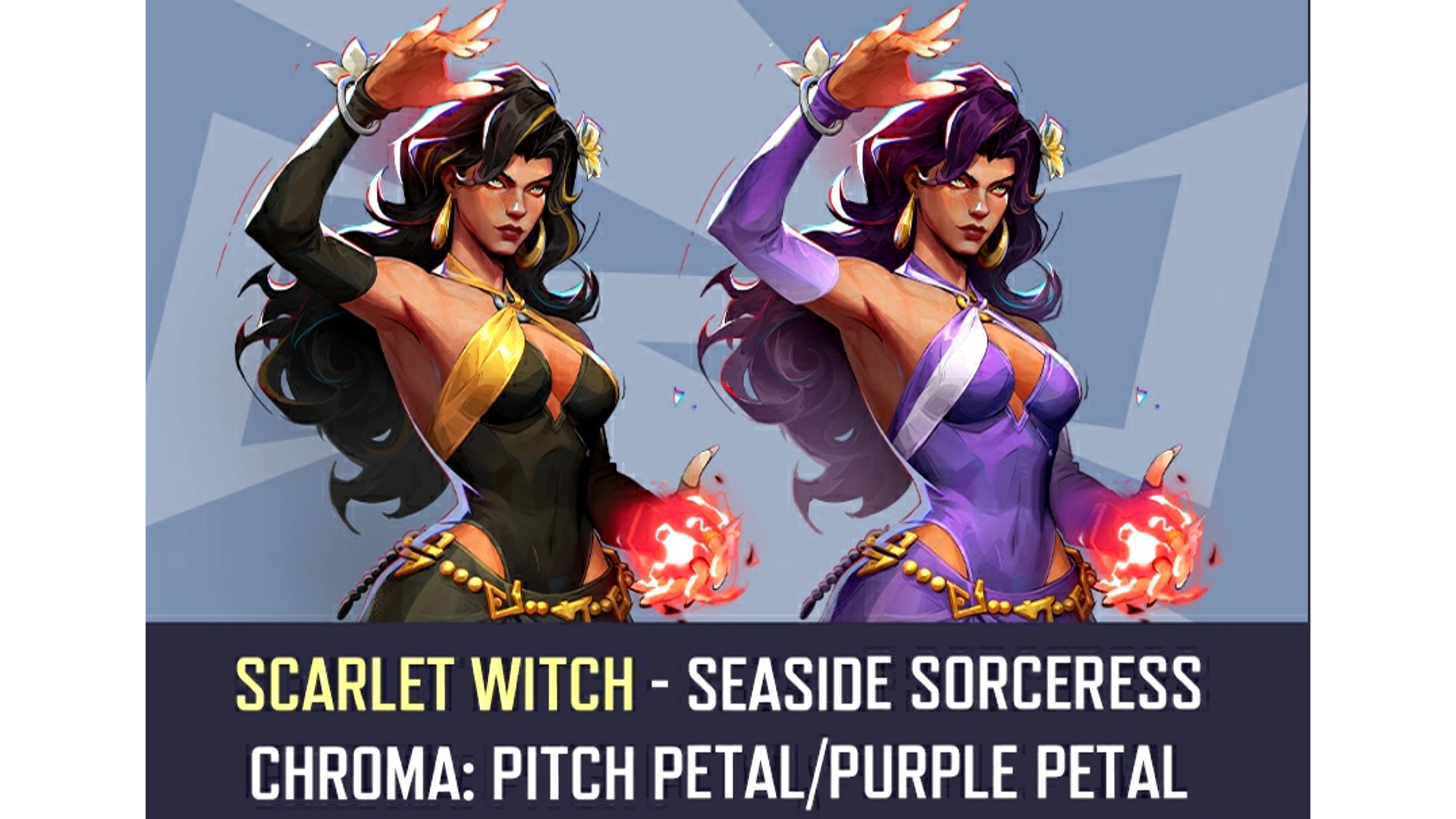 FIRST LOOK: SCARLET WITCH [SEASIDE SORCERESS] Here's your first