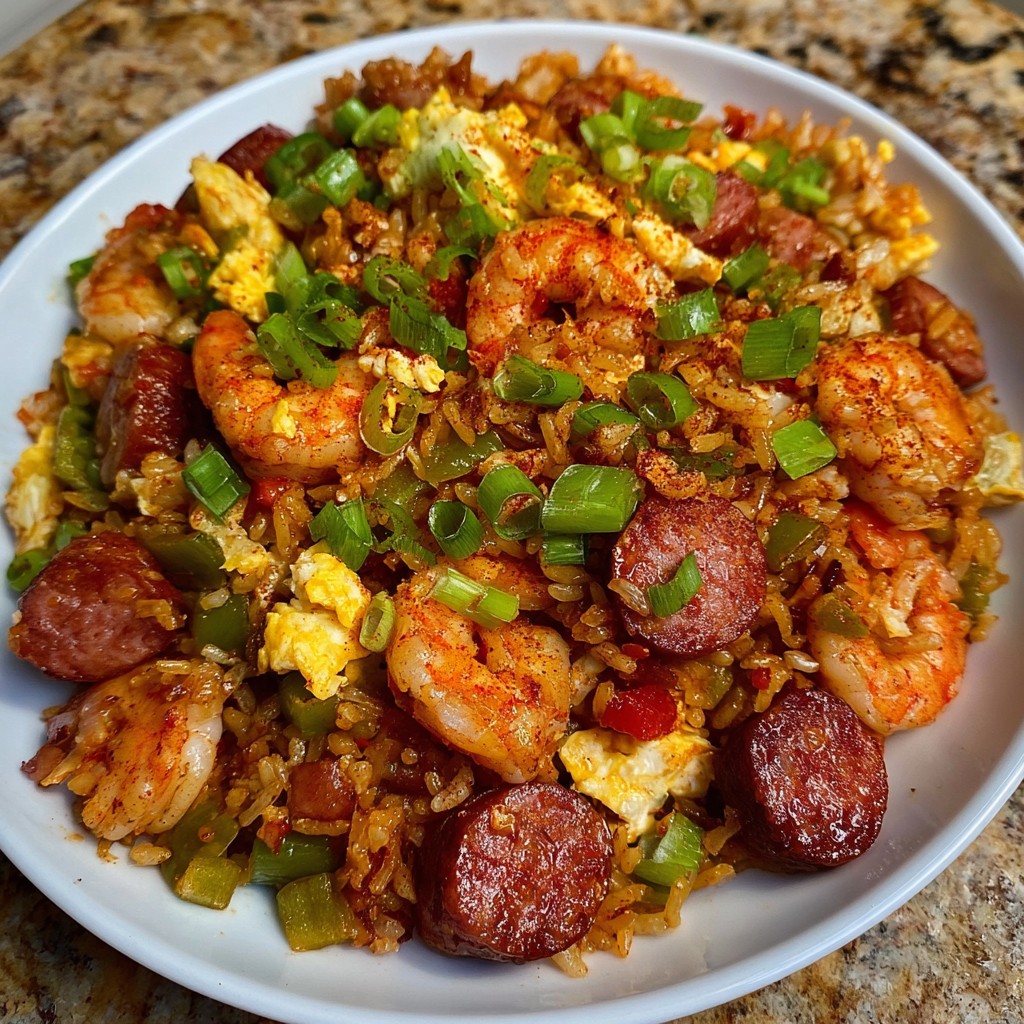 Harmony - 🔥 Cajun Fried Rice — Louisiana Flavor in Every Bite! 🔥 Take ...