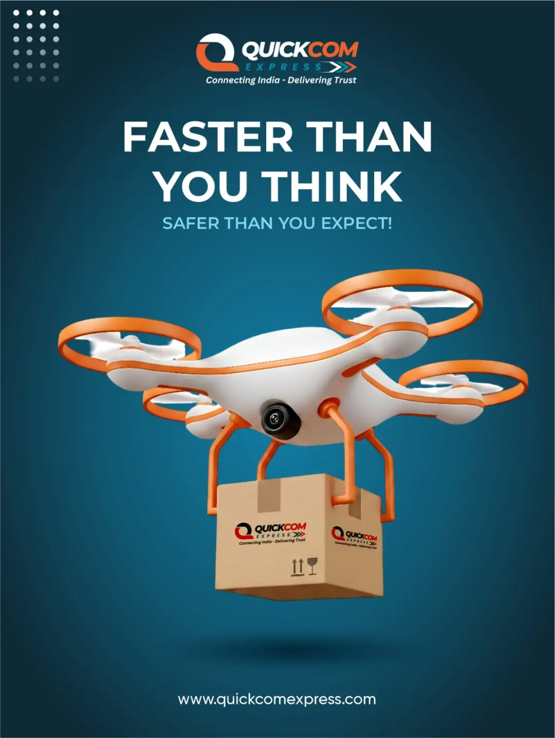 🚀 Faster than you think. Safer than you... - QuickCom Express | Facebook