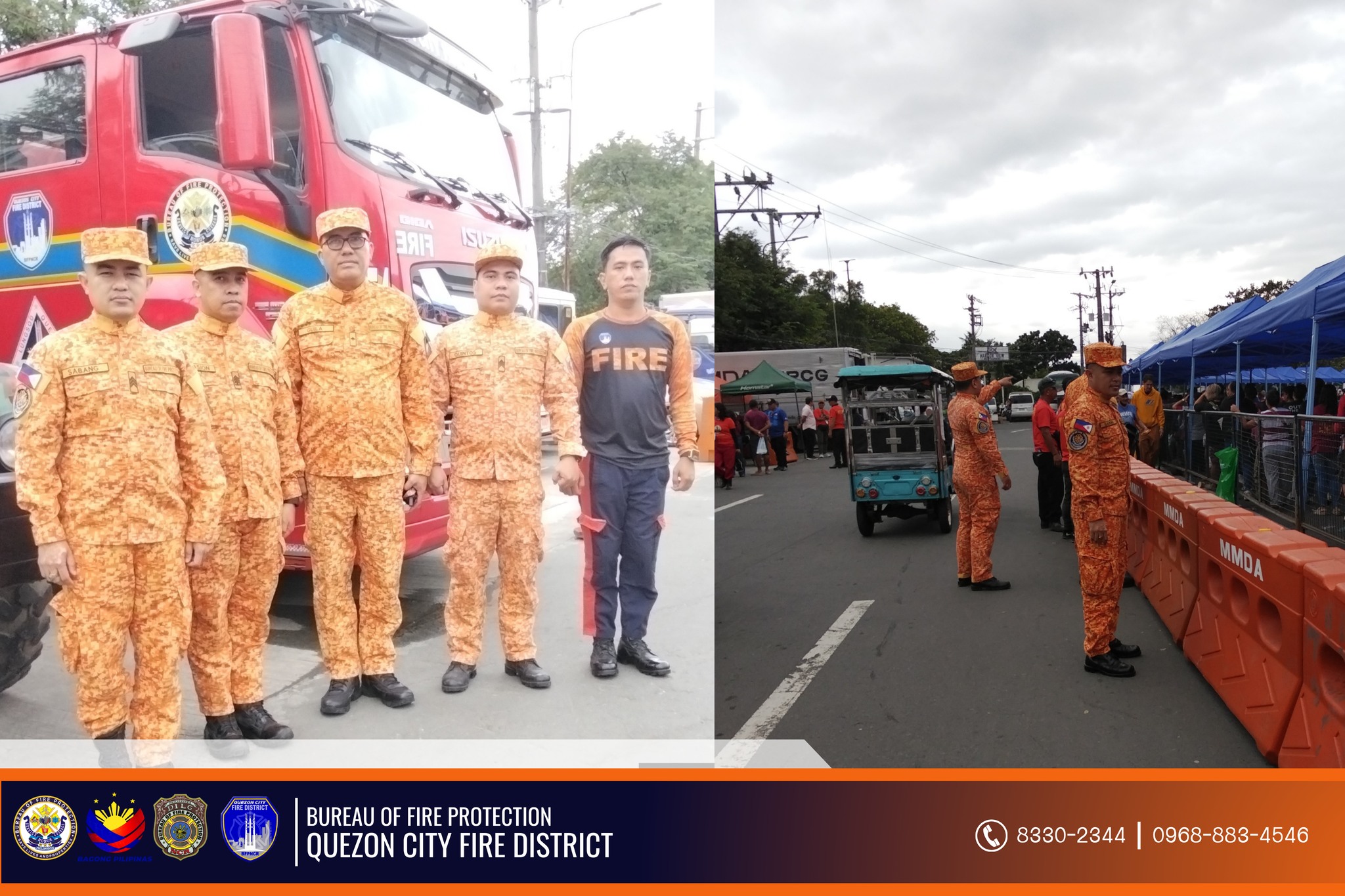 𝗟𝗢𝗢𝗞 | 𝗤𝗖𝗙𝗗 𝗱𝗲𝗽𝗹𝗼𝘆𝘀 𝗽𝗲𝗿𝘀𝗼𝗻𝗻𝗲𝗹... - BFP NCR Fire District 5 QC | Facebook
