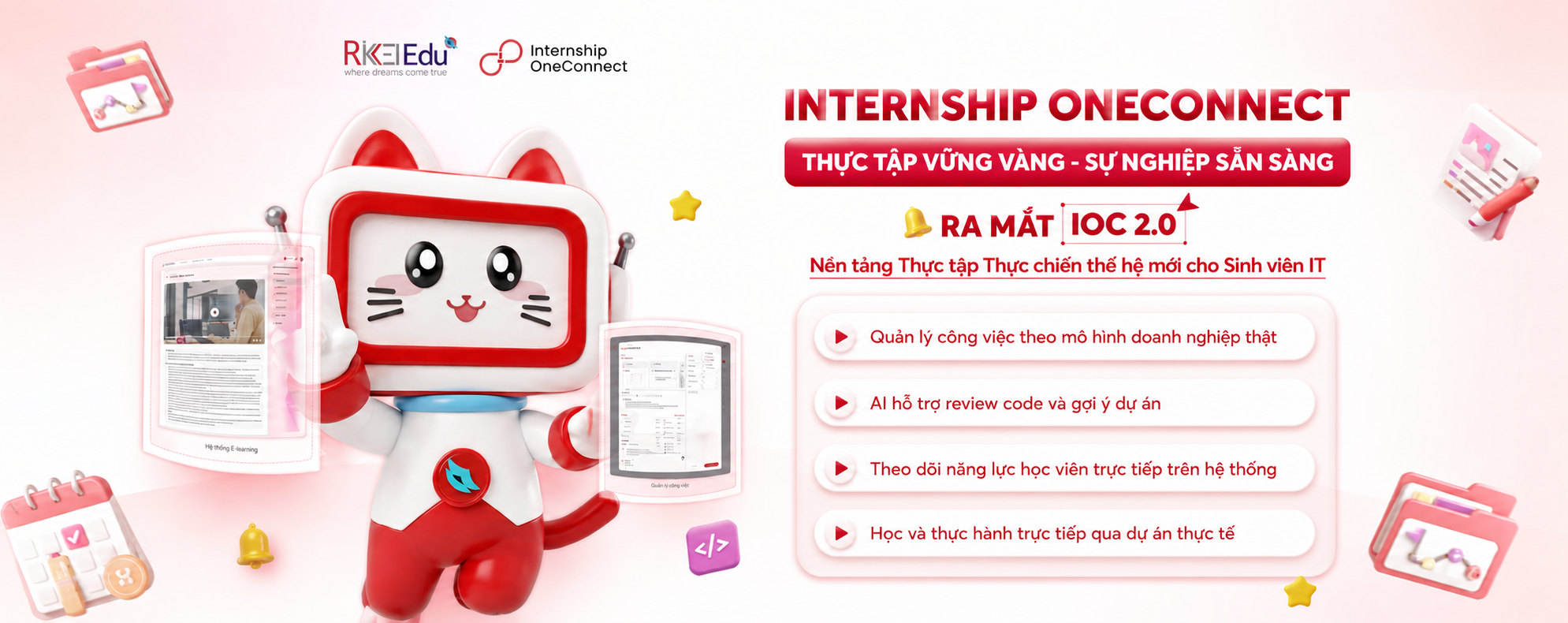 Internship OneConnect - Hệ thống thực tập toàn cầu | Hanoi