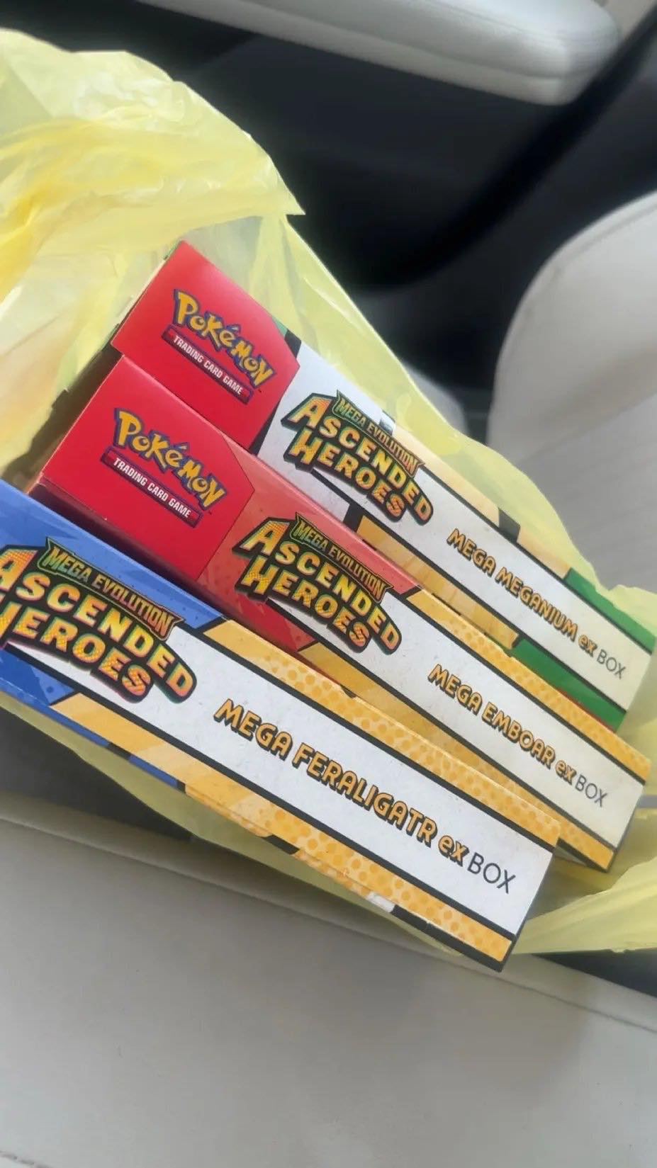 Ascended Heroes mega ex boxes at Dollar General