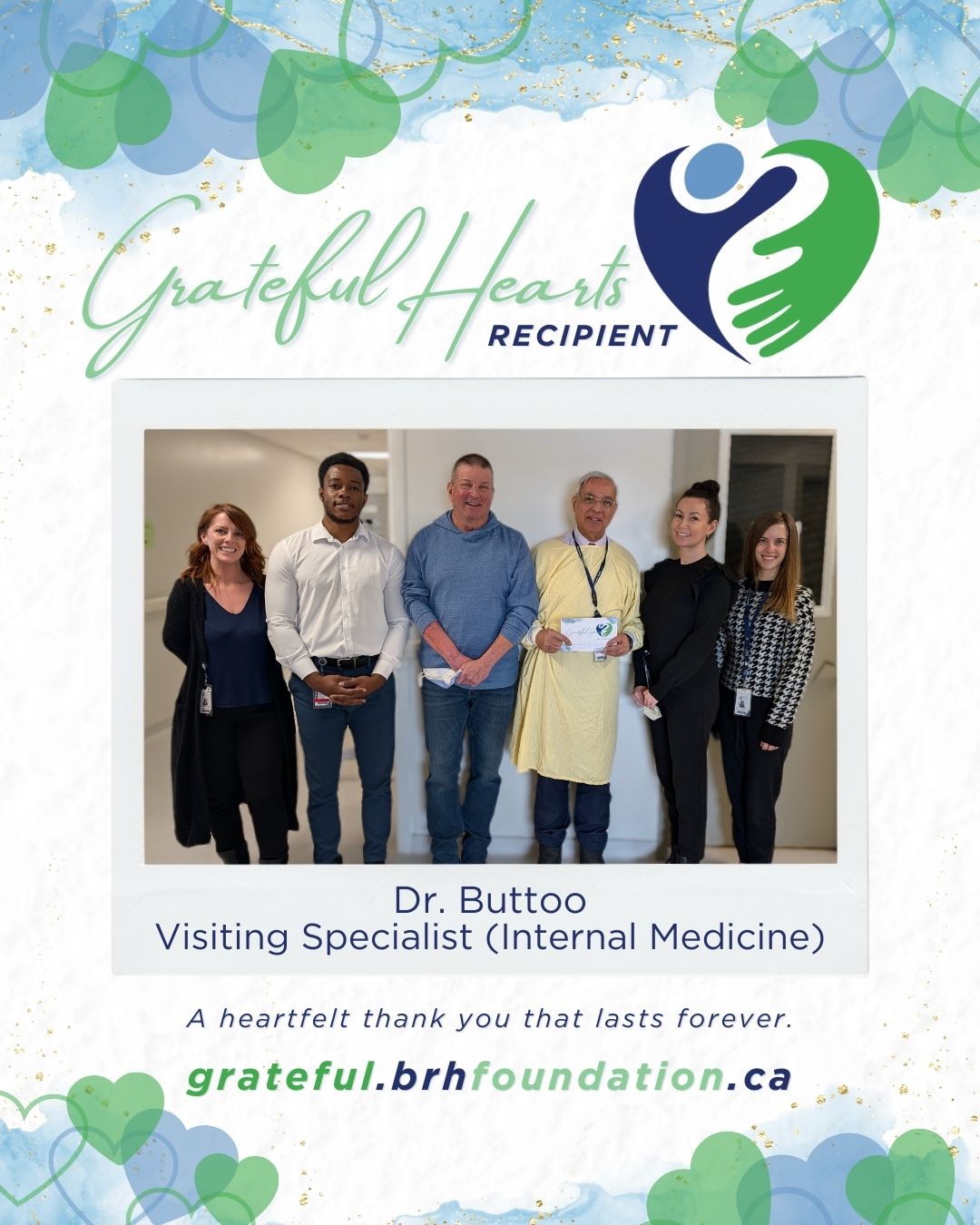 Blanche - 💙 Grateful Hearts Spotlight 💚 We are proud to recognize Dr ...