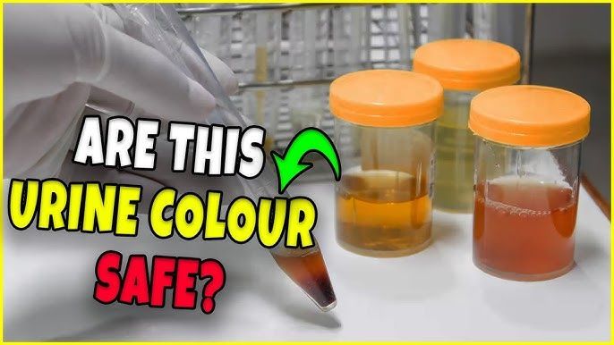 What are the causes of abnormal urine color and what should I do?