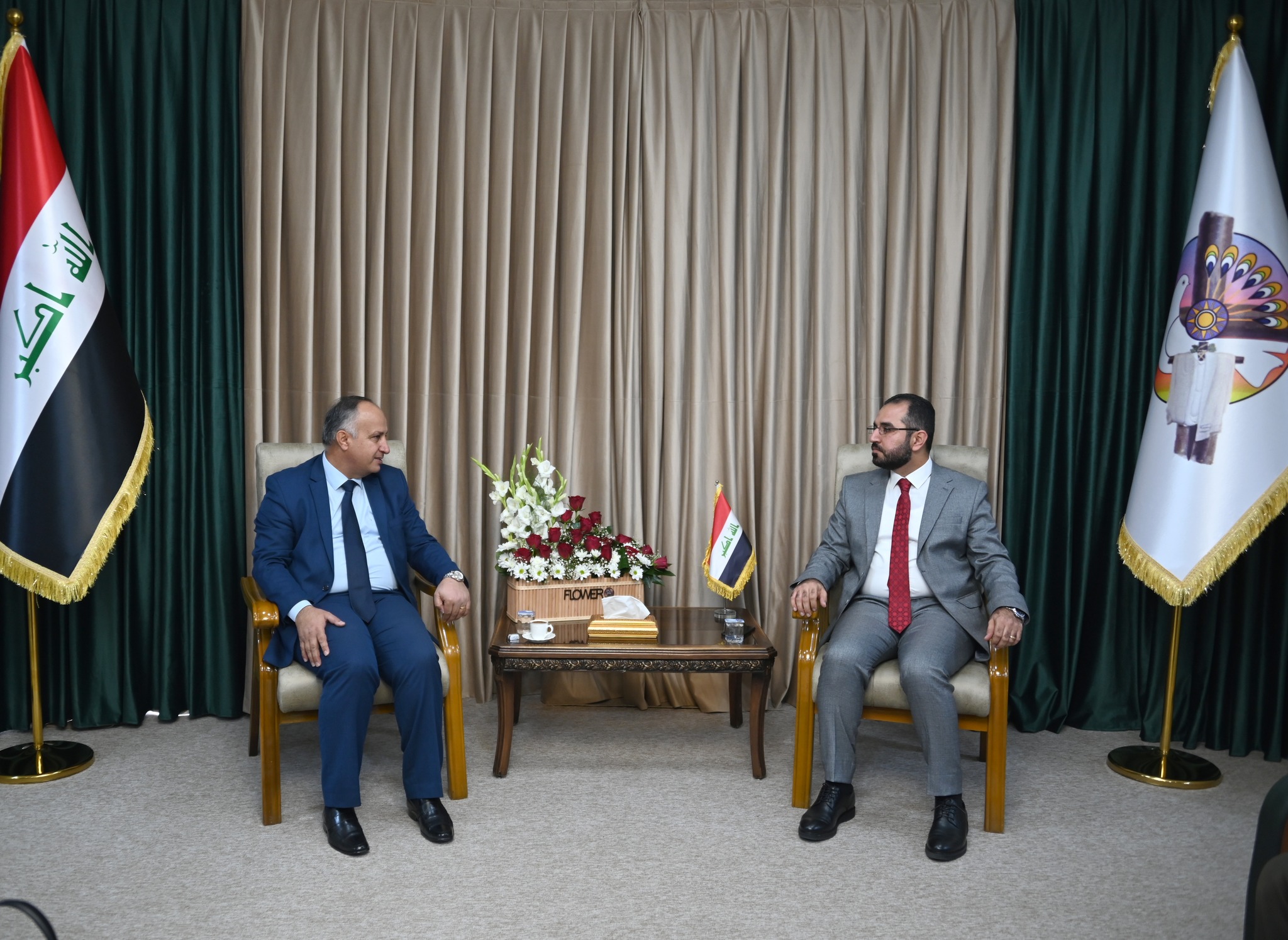 رئيس الديوان يتلقى تهنئة من رئيس مجلس الخدمة الاتحادي ...