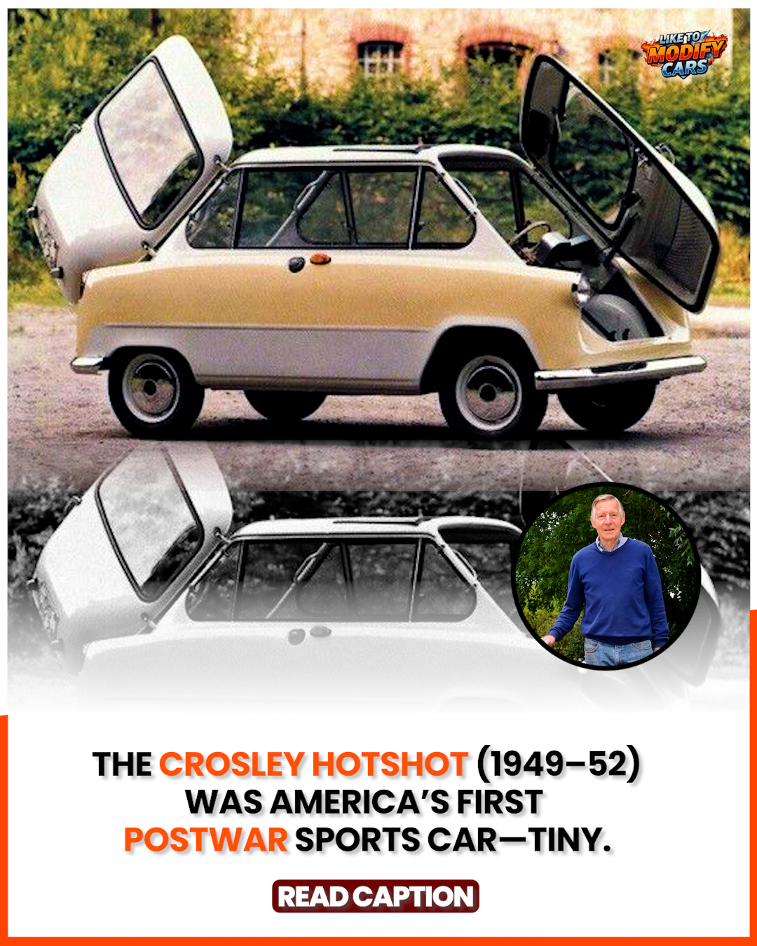 Liketomodifycars - Zündapp Janus (1957–58) with doors on the front and ...