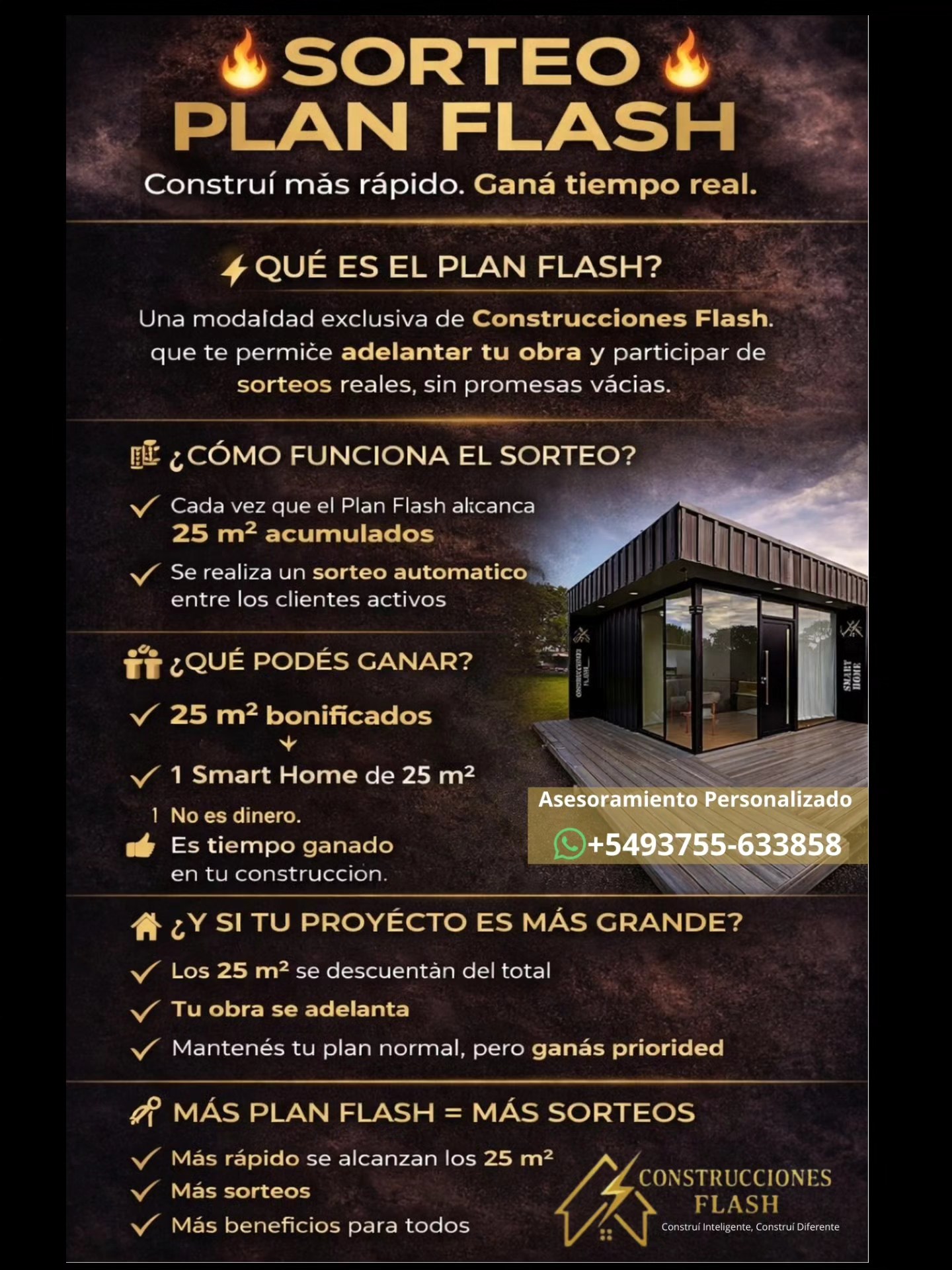 Construccionesflash2020 - 🔥 PLAN FLASH – Ganá tiempo real en tu ...