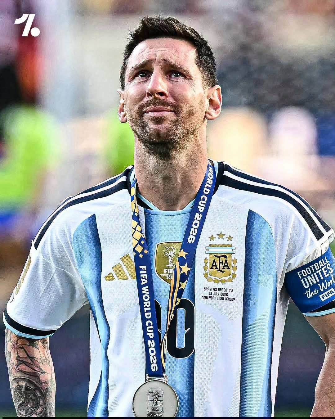 🚨 Lionel Messi and FIFA President Gianni Infantino after the
