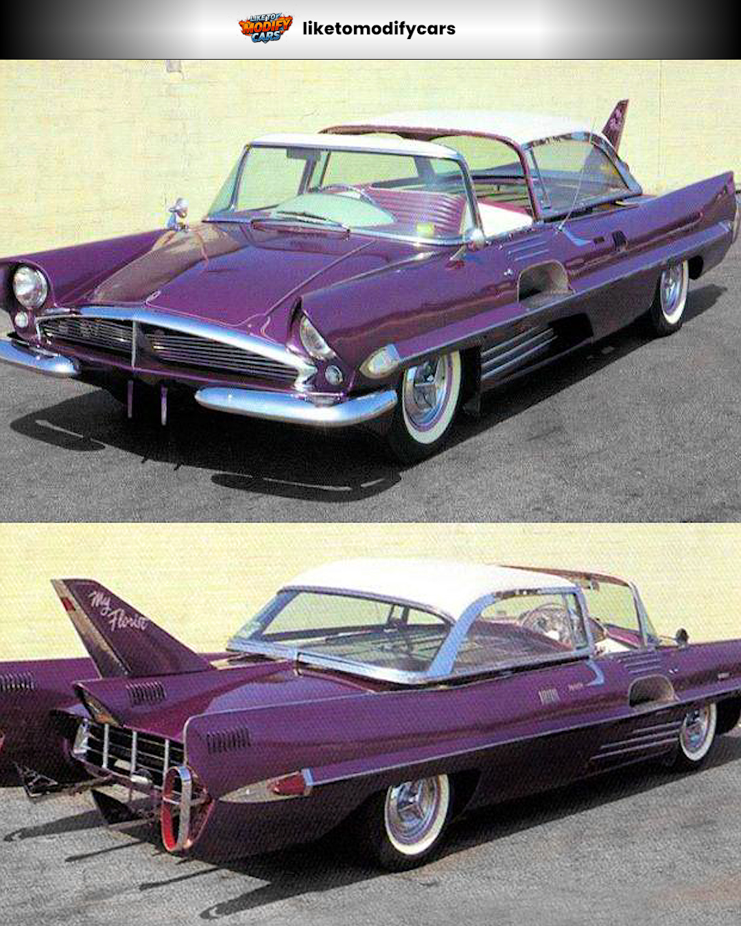 Liketomodifycars - The 1956 Packard Predictor was a sleek, futuristic ...