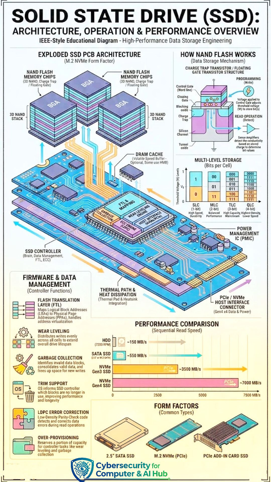 🔥 SSD Architecture... - Cyber Security For Computer & AI Hub | Facebook