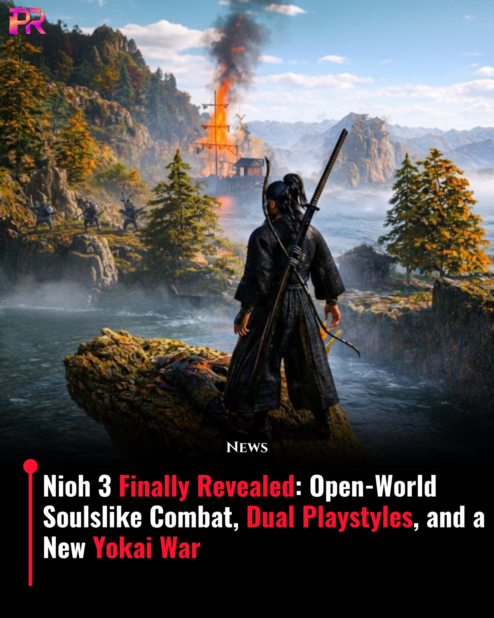 Pixel - Team Ninja and Koei Tecmo have officially announced Nioh 3 ...
