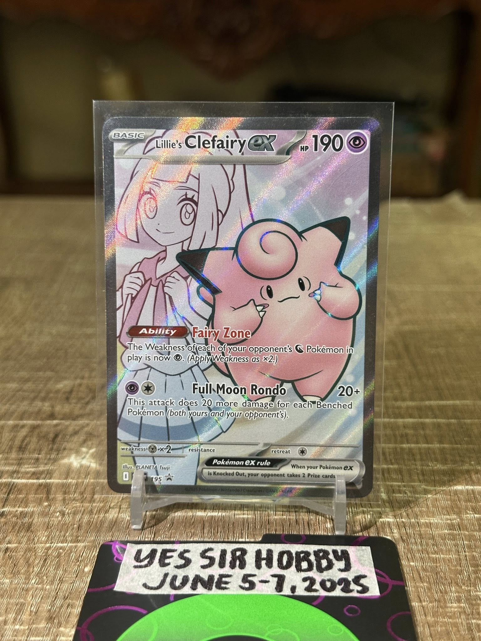 Yes - Lilie’s Clefairy Ex Full Art Ultra Rare DIBS: 990 STEAL: 1,090 BO ...